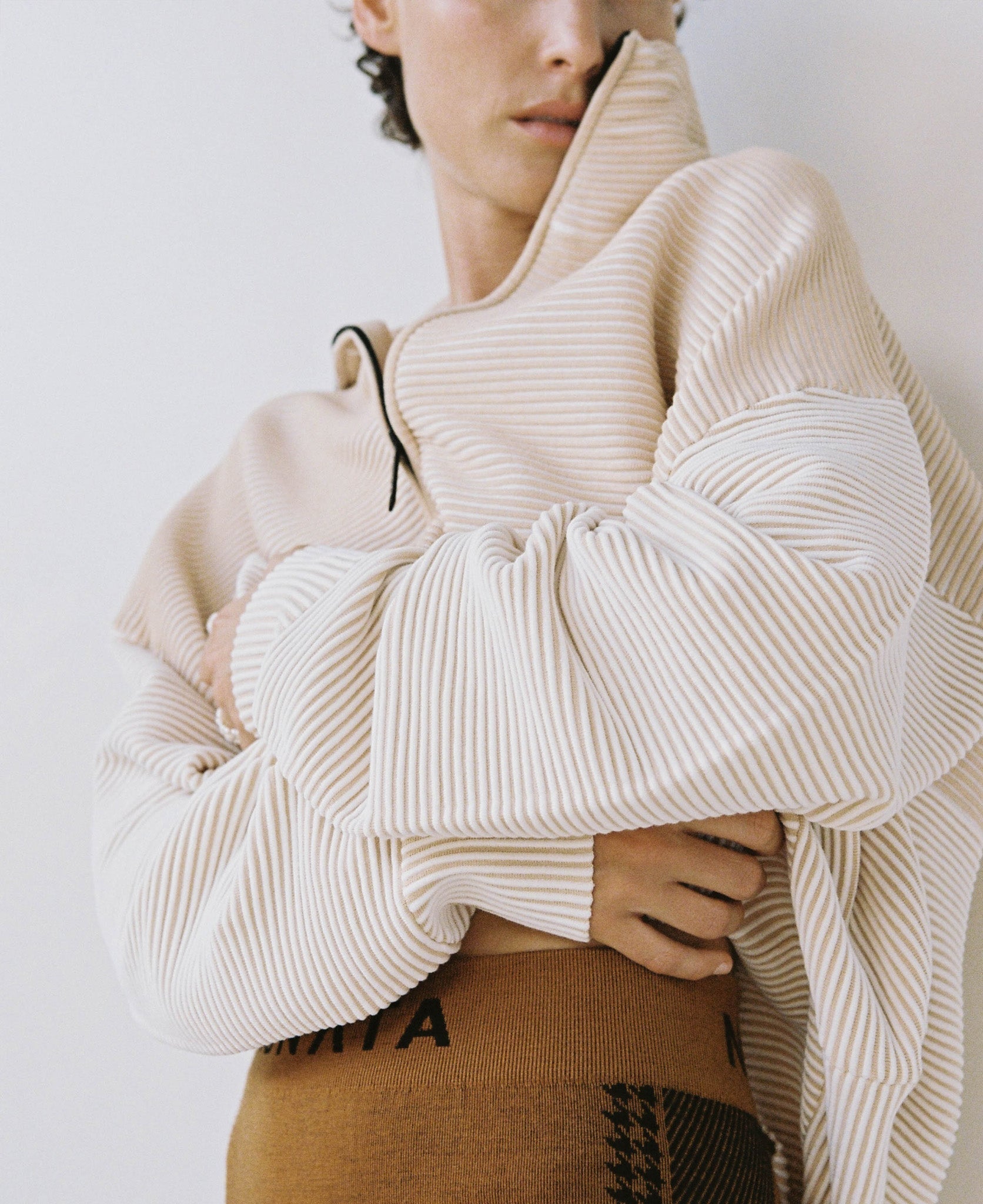 ZHEN RIB ZIP THRU