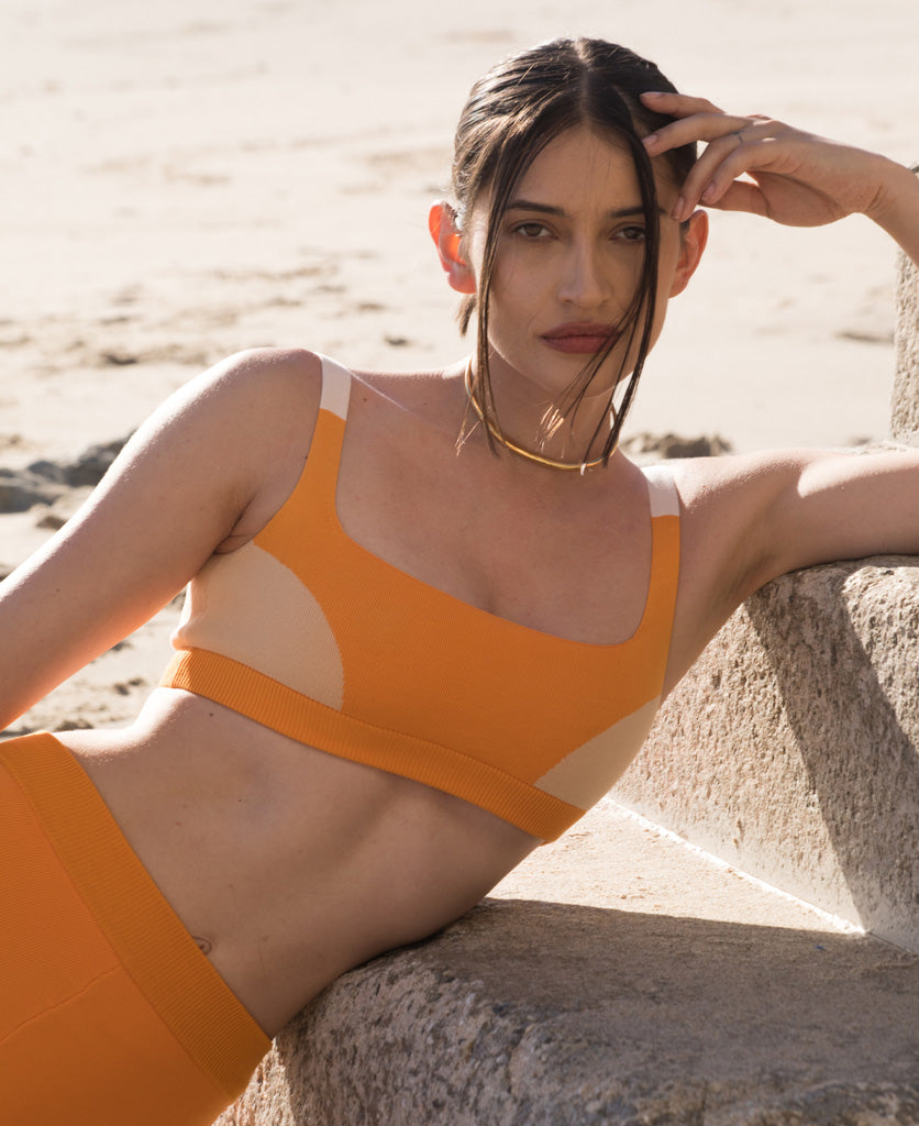 COLOUR BLOCK BRALET