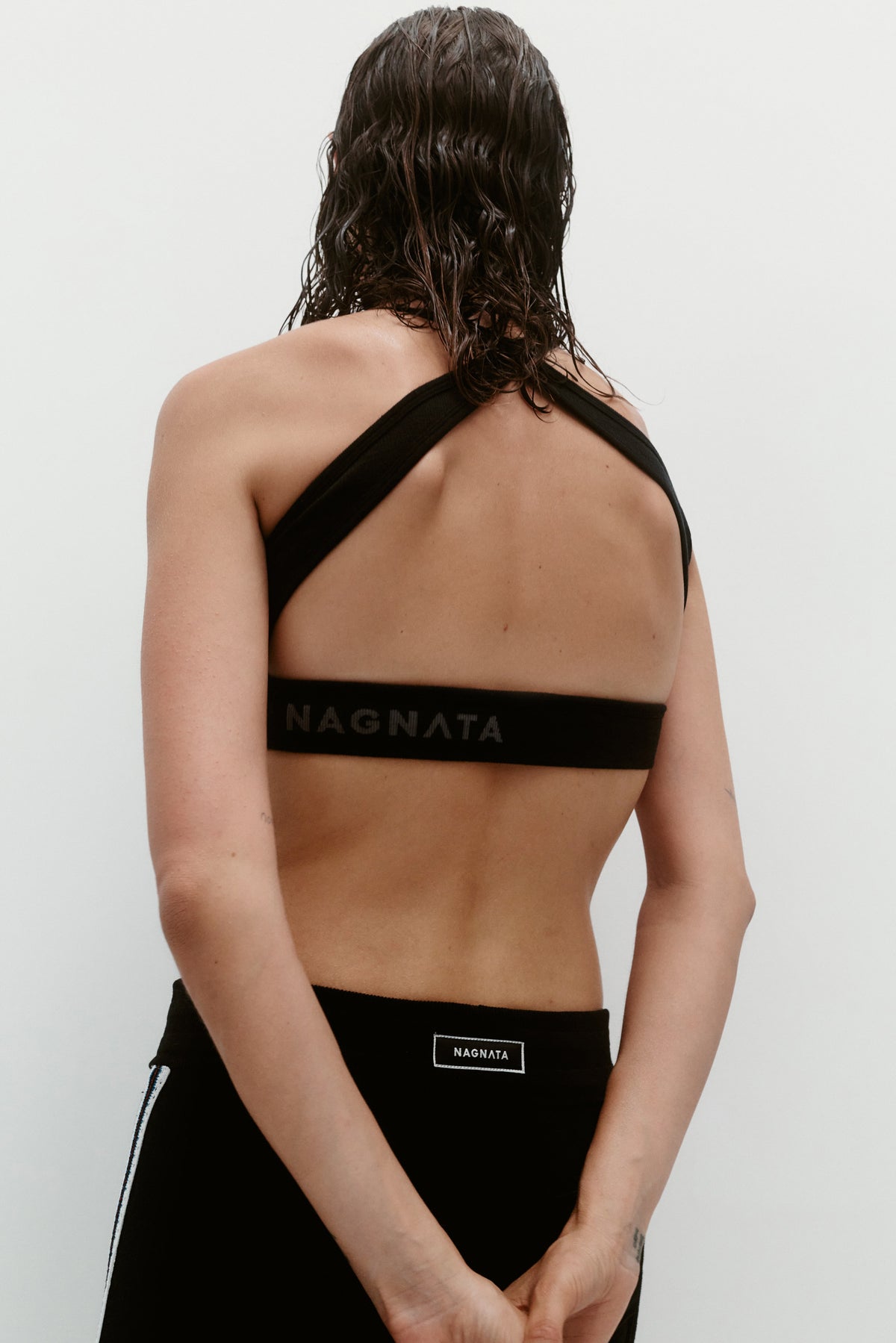 CROSS BACK WOOL BRALET