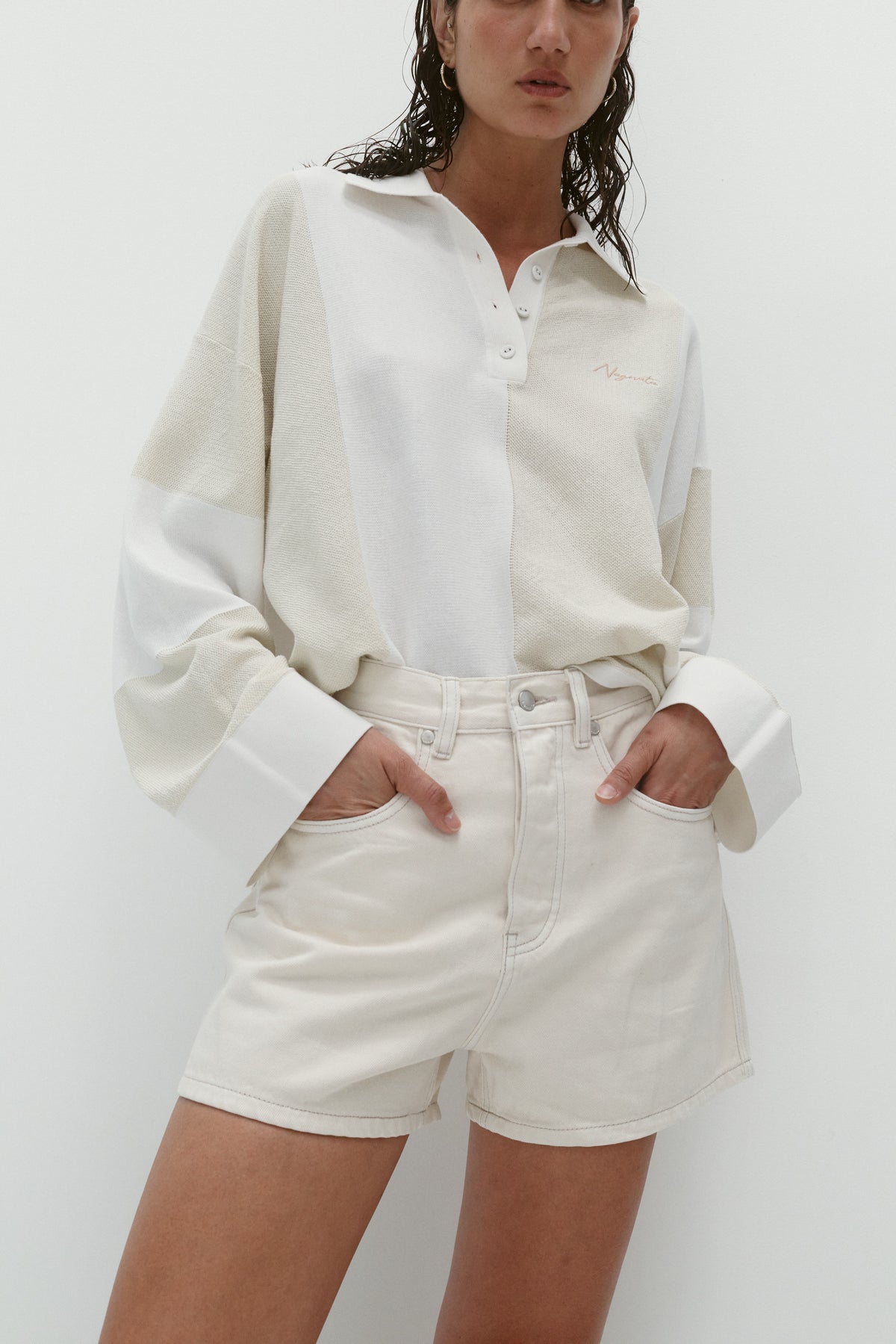 VEGETABLE DYE BERMUDA SHORT