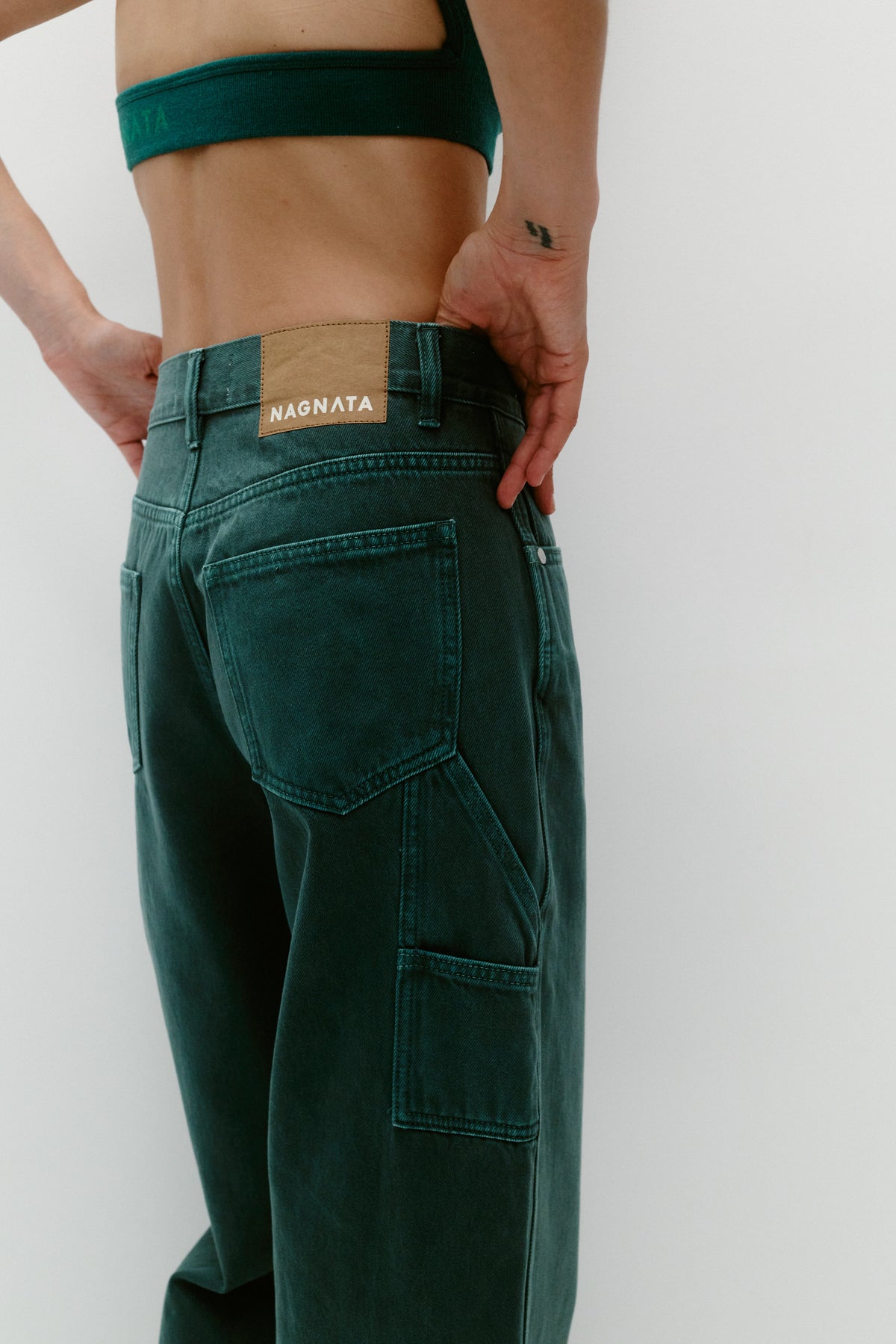 VEGETABLE DYE UTILITY JEAN