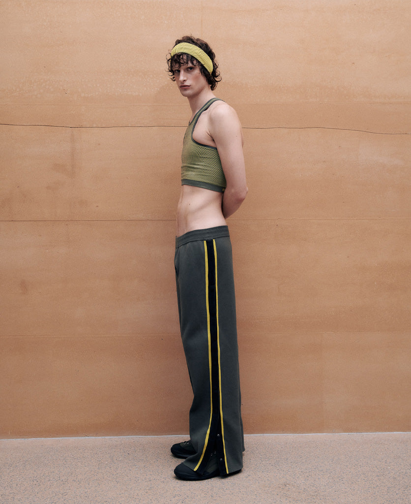 SIDE-SNAP TRACK PANT