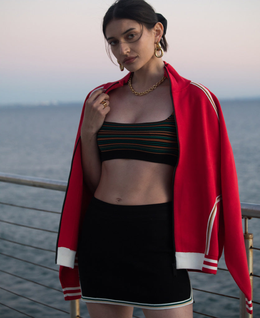 MOTLEY TRACK JACKET