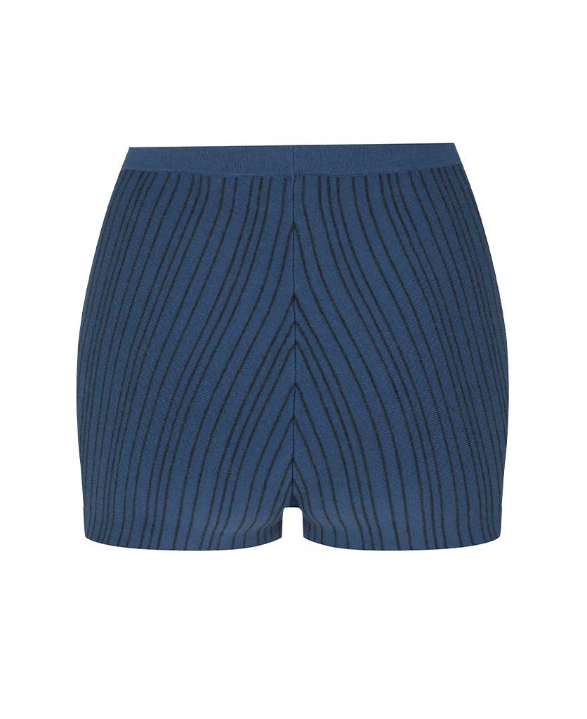 PATTY PINSTRIPE WOOL SHORT