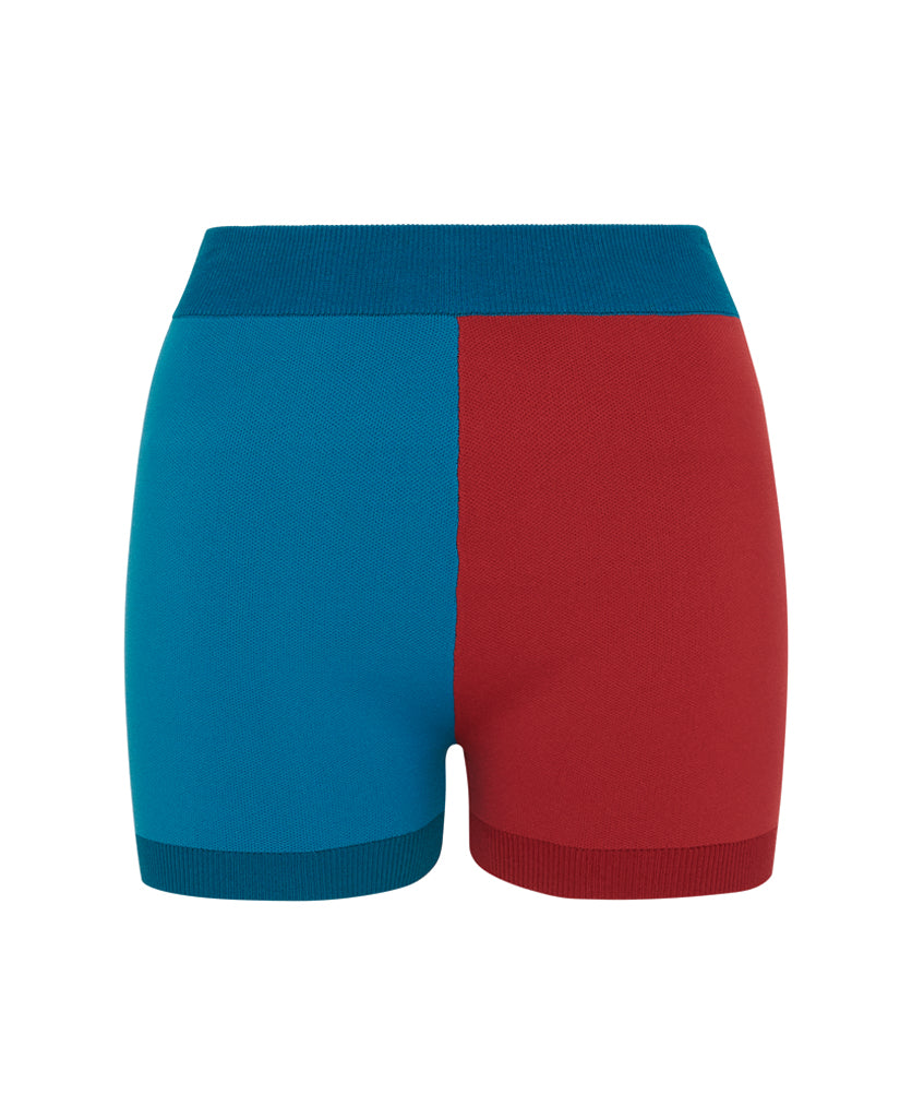 COLOUR BLOCK YONI SHORT