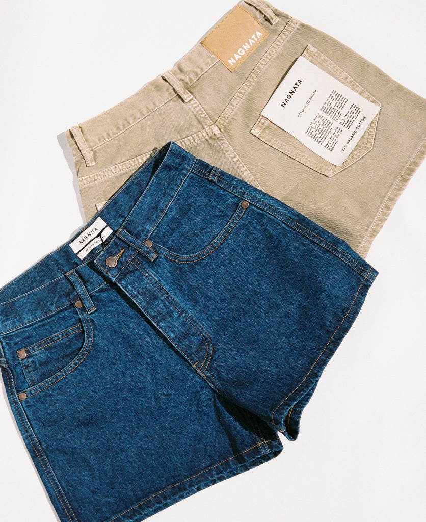 VEGETABLE DYE BERMUDA SHORT