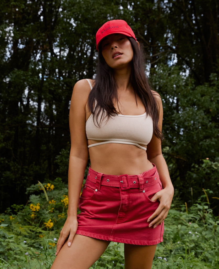 VEGETABLE DYE BELTED MINI