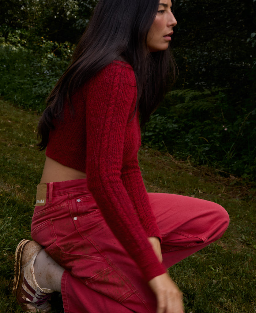 VEGETABLE DYE UTILITY JEAN