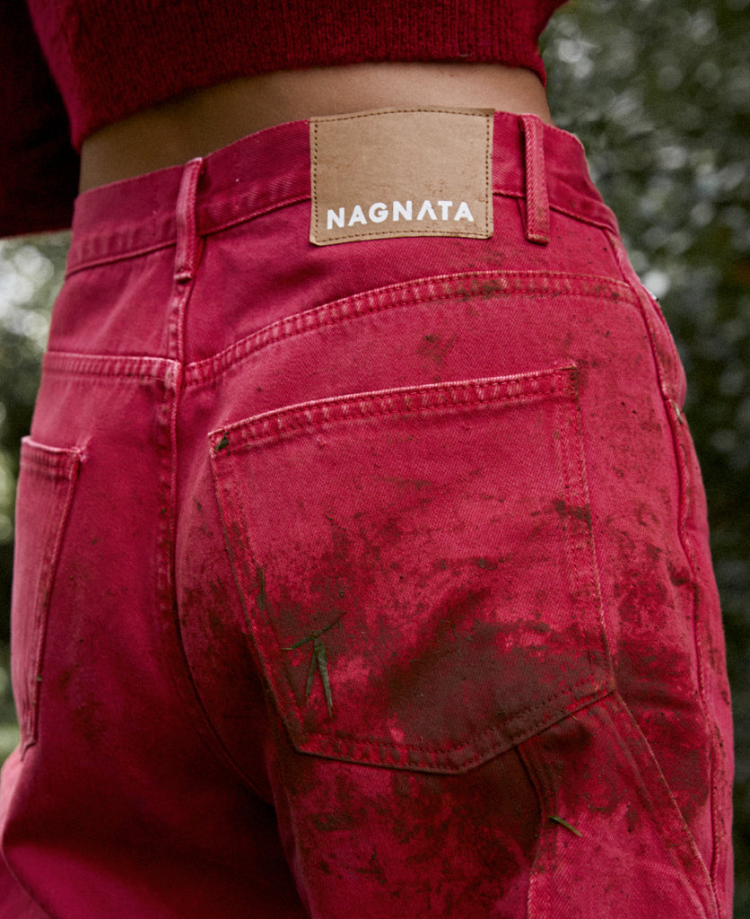 VEGETABLE DYE UTILITY JEAN