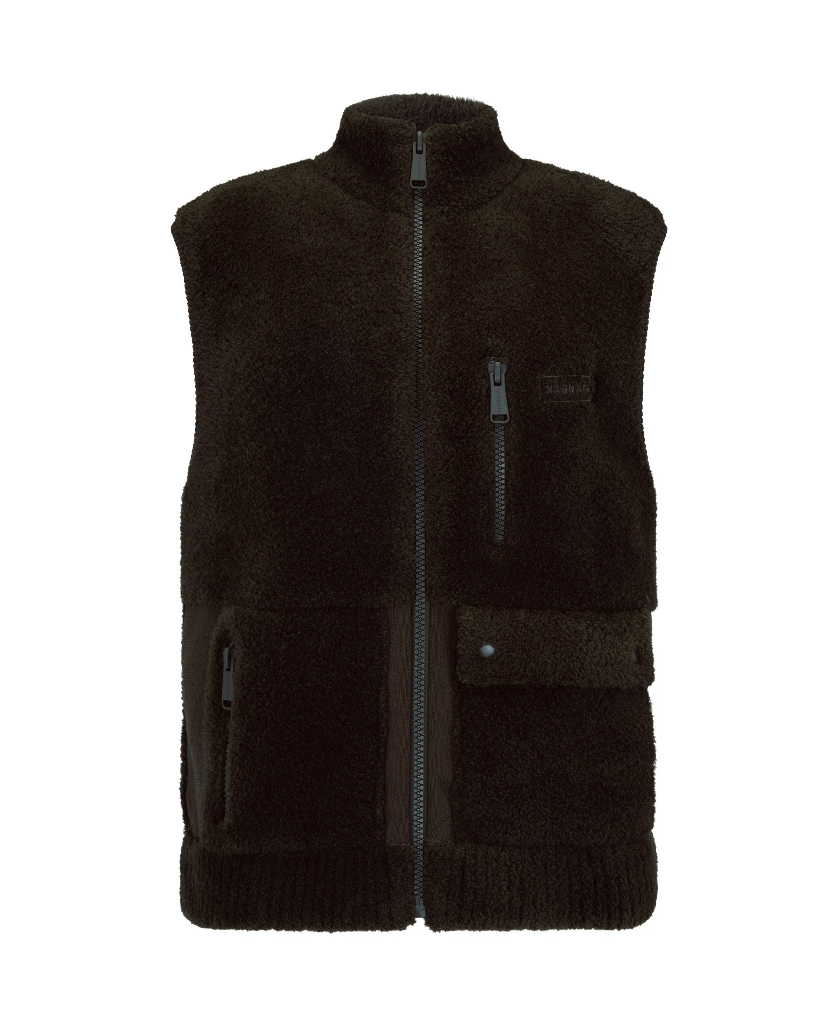 Pile Zip Vest Men