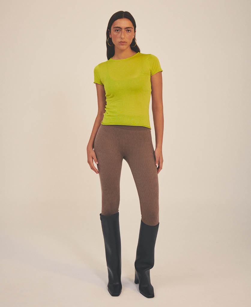 SHEER ESSENTIALS BABY TEE