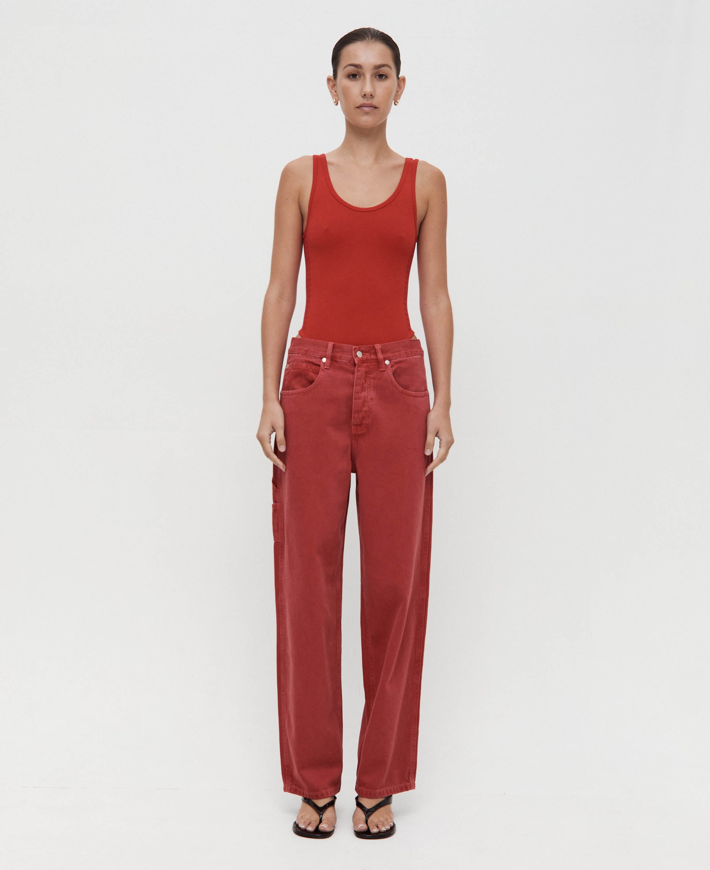 VEGETABLE DYE UTILITY JEAN