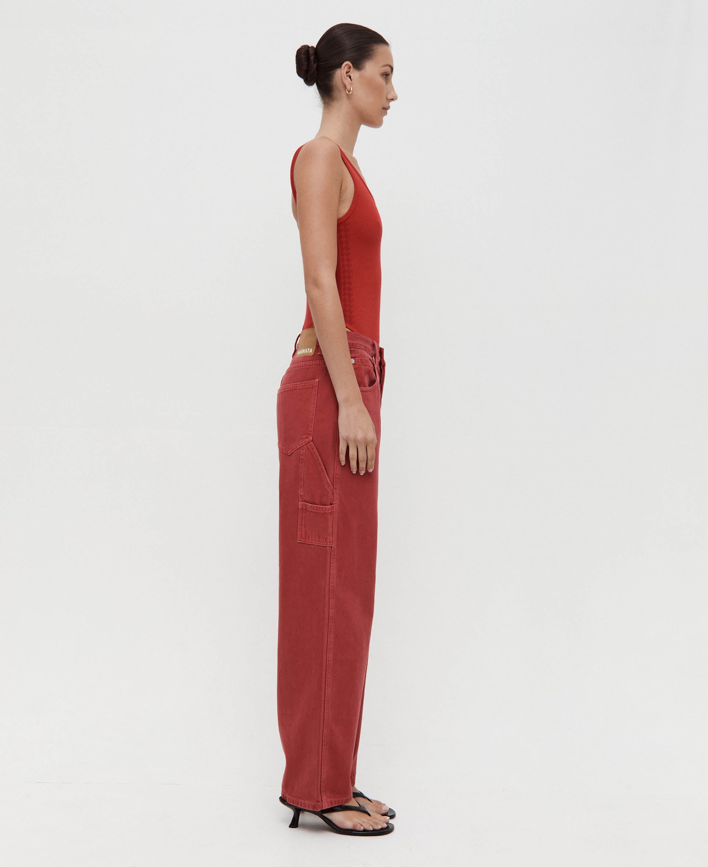 VEGETABLE DYE UTILITY JEAN