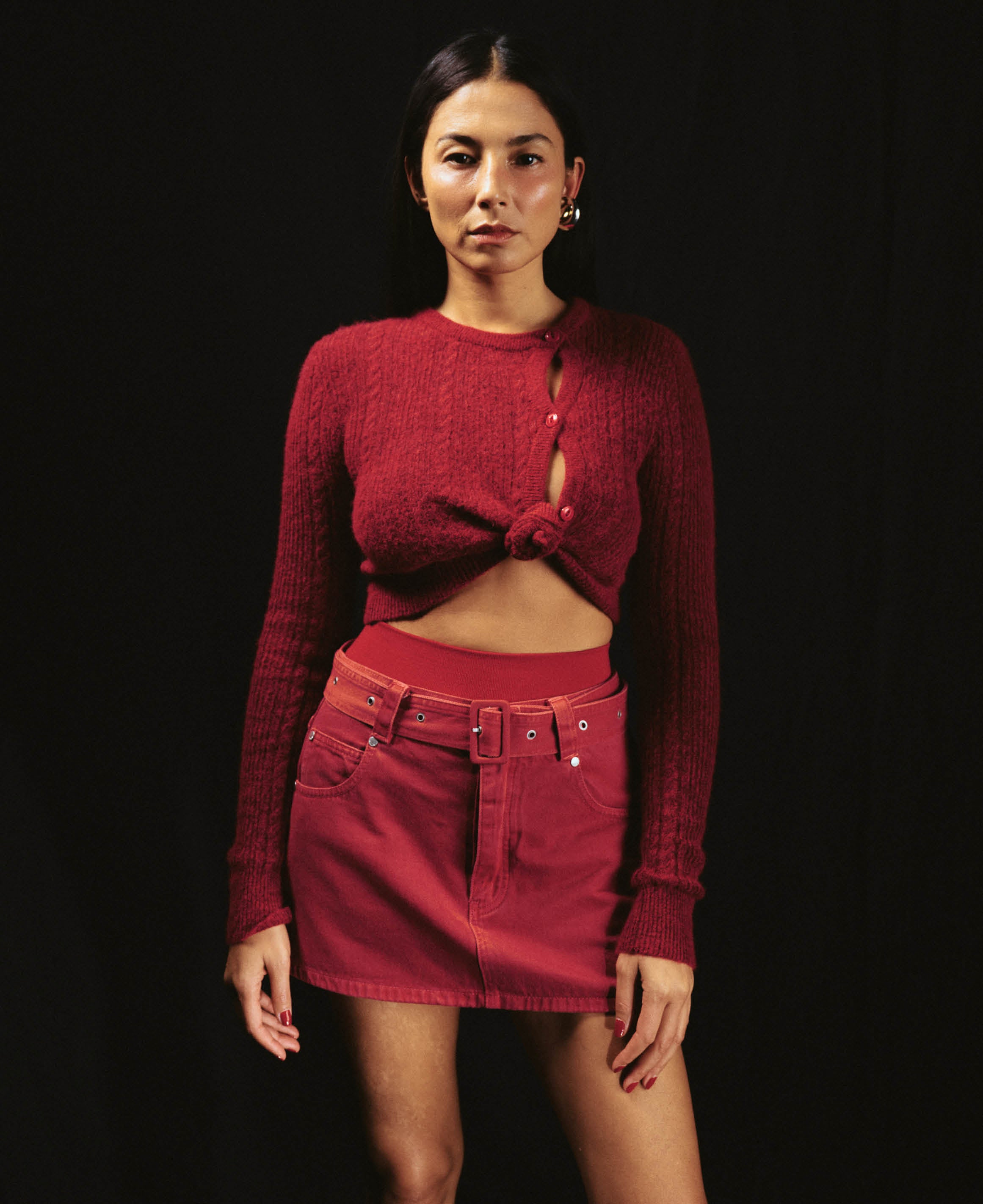 VEGETABLE DYE BELTED MINI