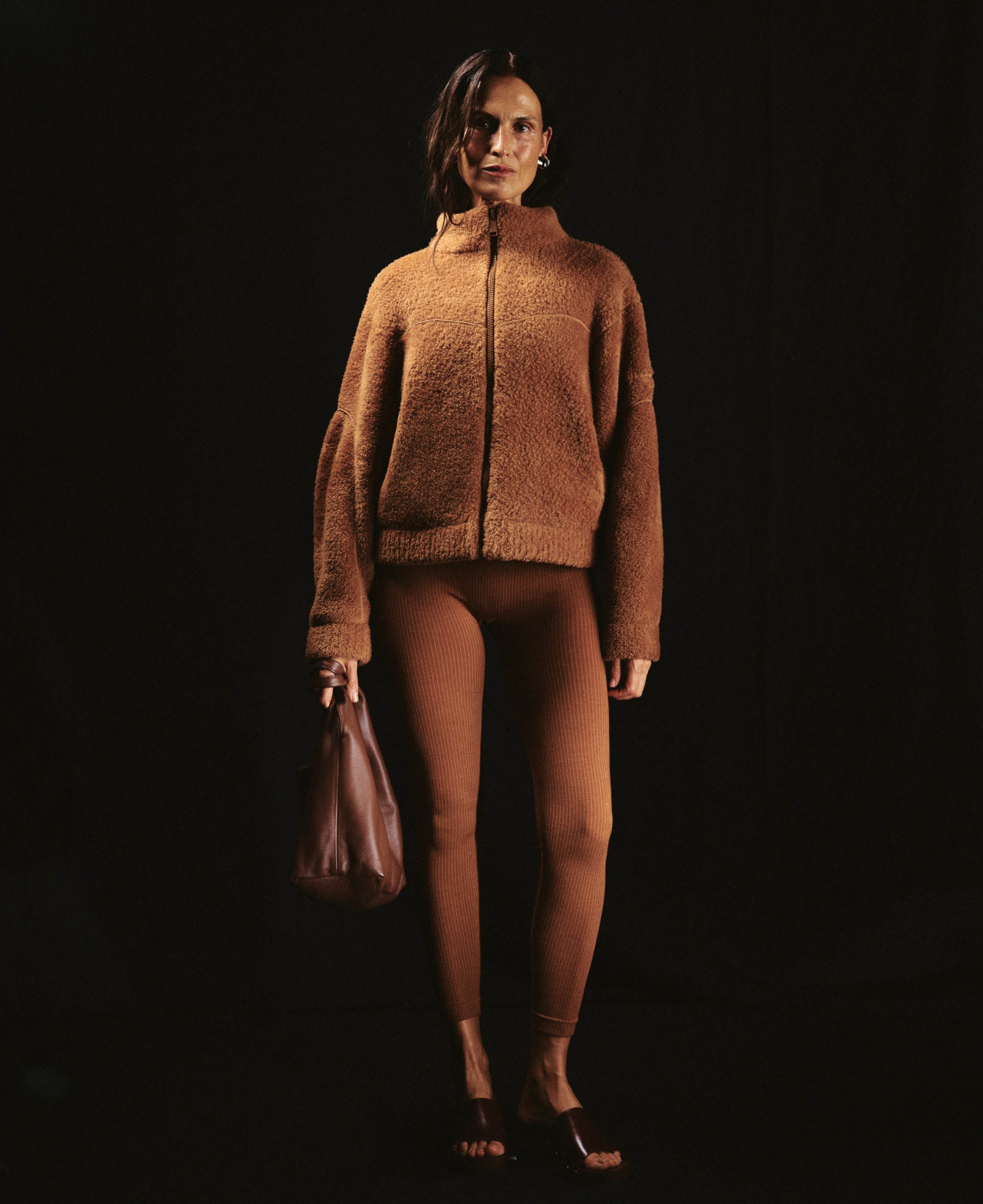 CLASSIC WOOL RIB LEGGING