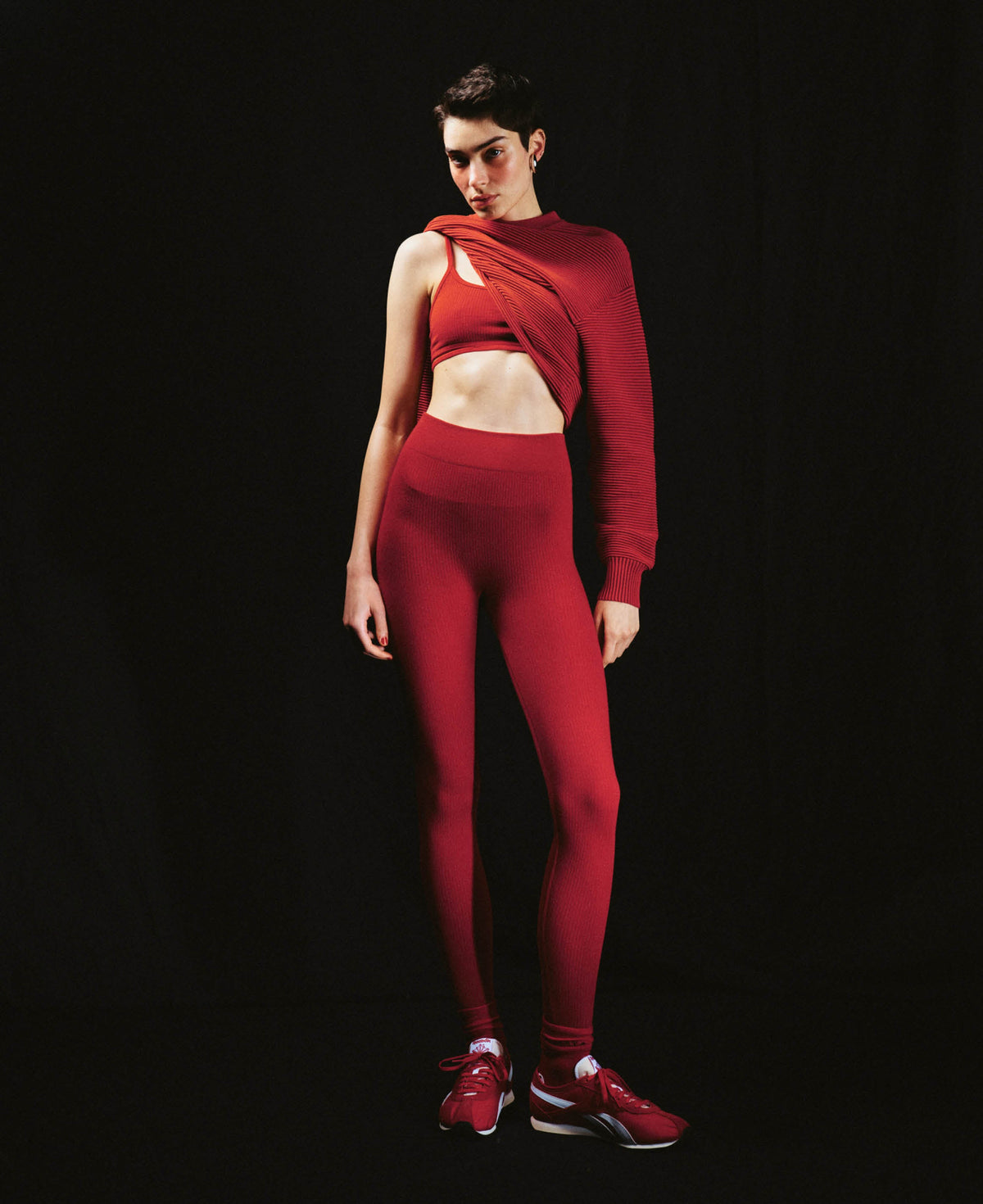 CLASSIC WOOL RIB LEGGING