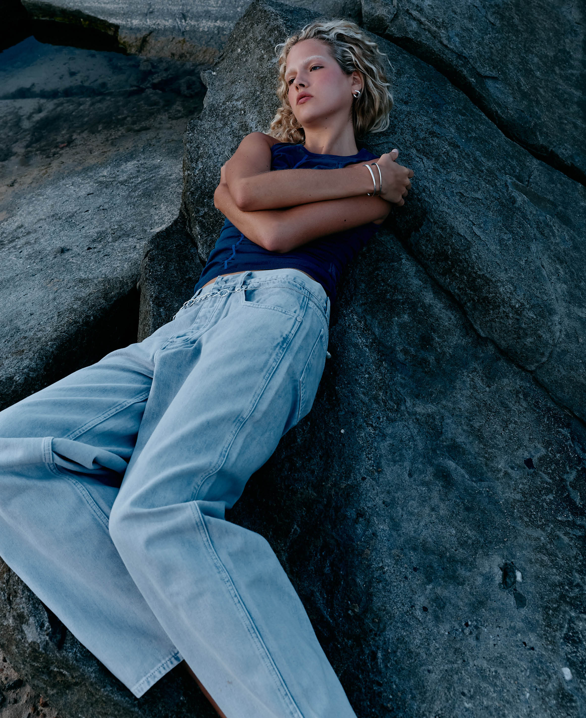 VEGETABLE DYE UTILITY JEAN