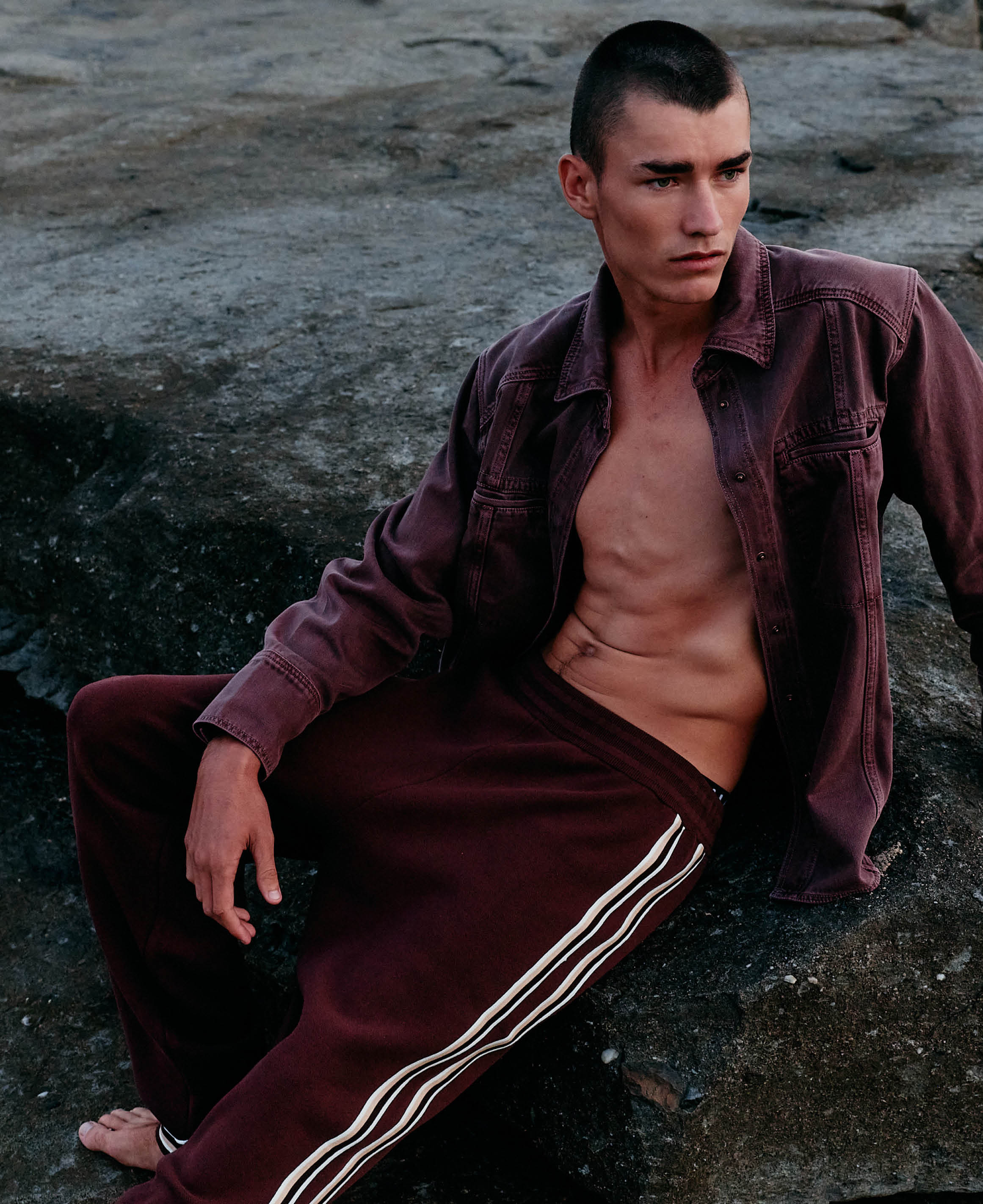 ORGANIC MOTLEY TRACKPANT