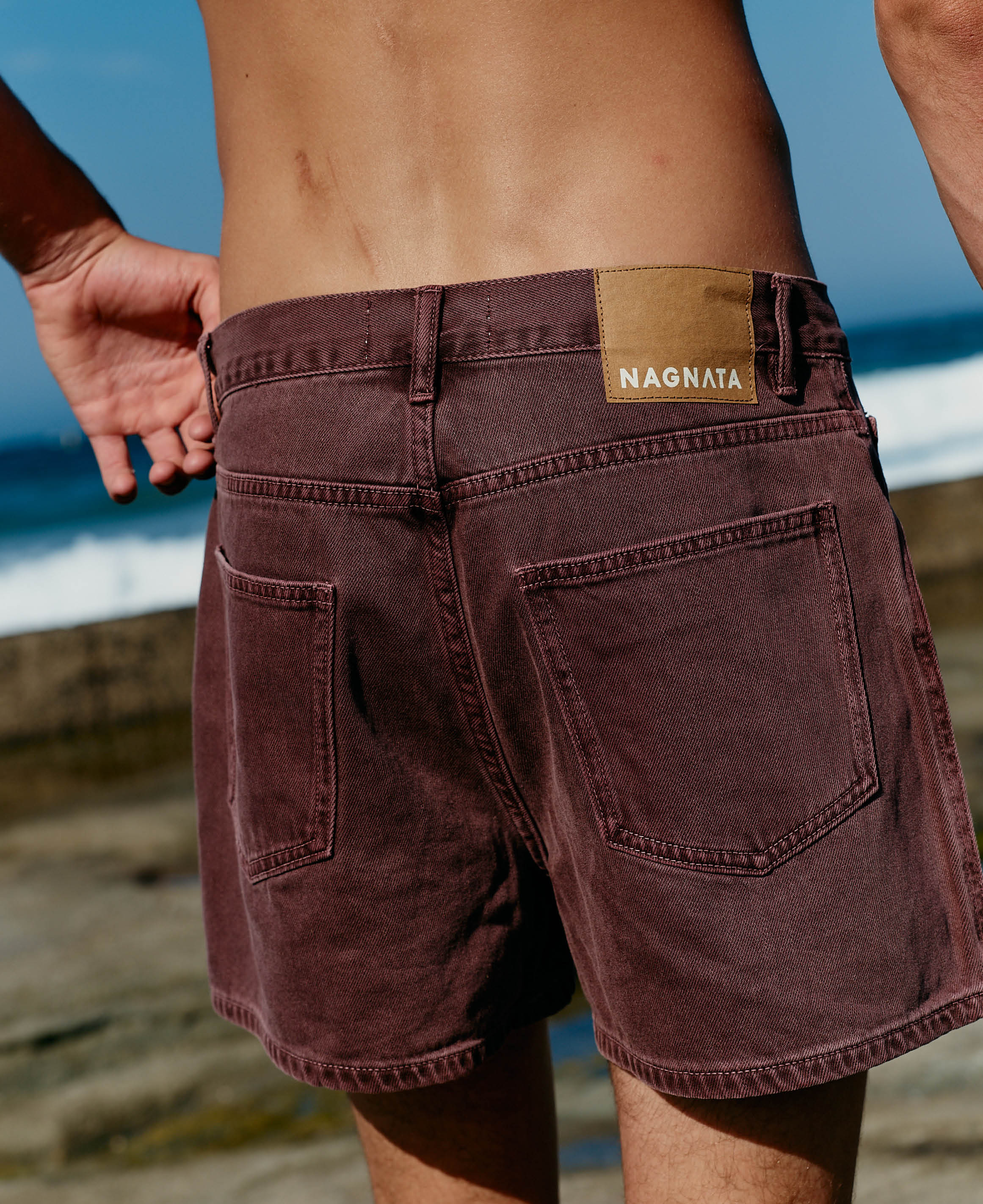 VEGETABLE DYE BERMUDA SHORT