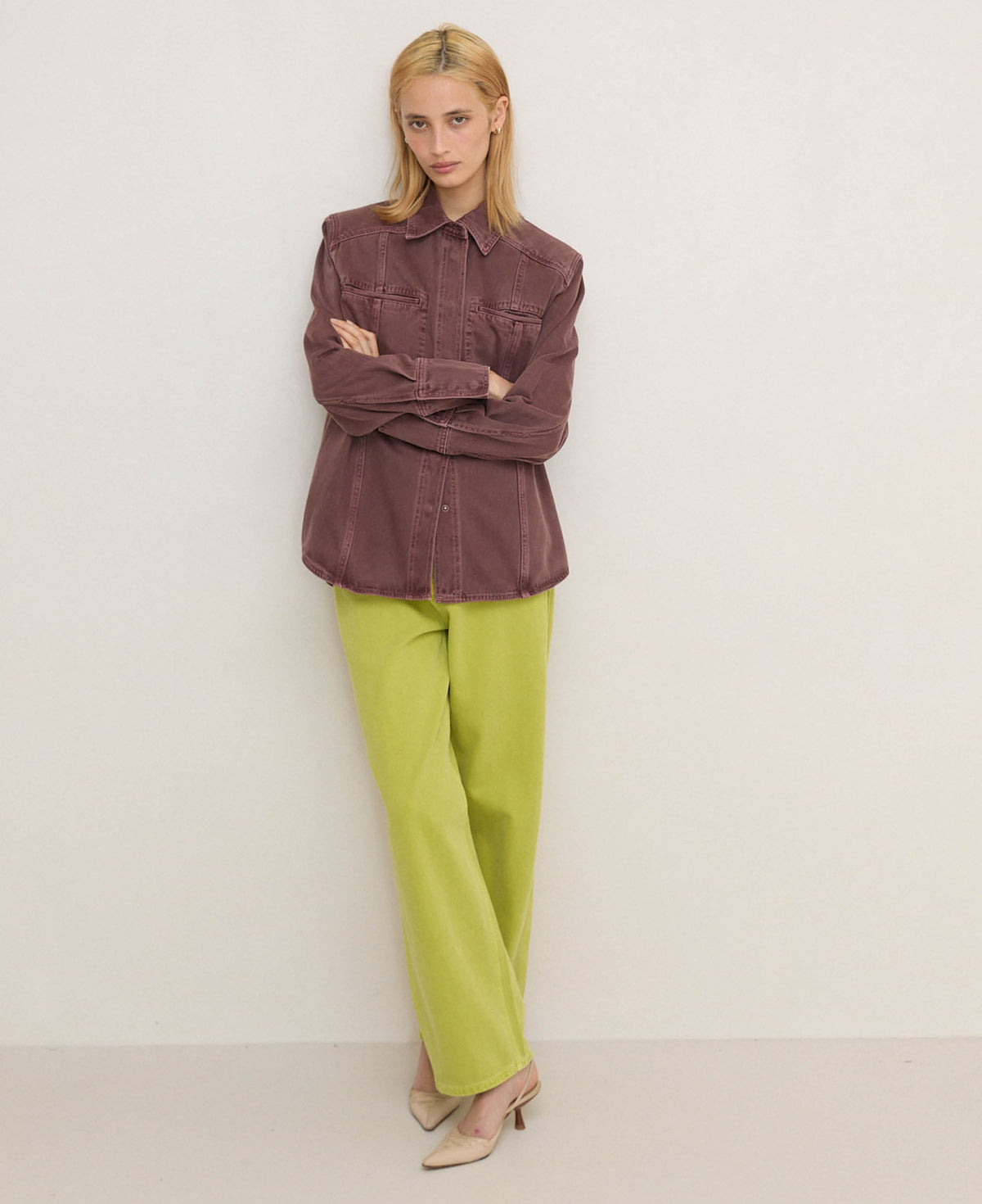 VEGETABLE DYE UTILITY JACKET