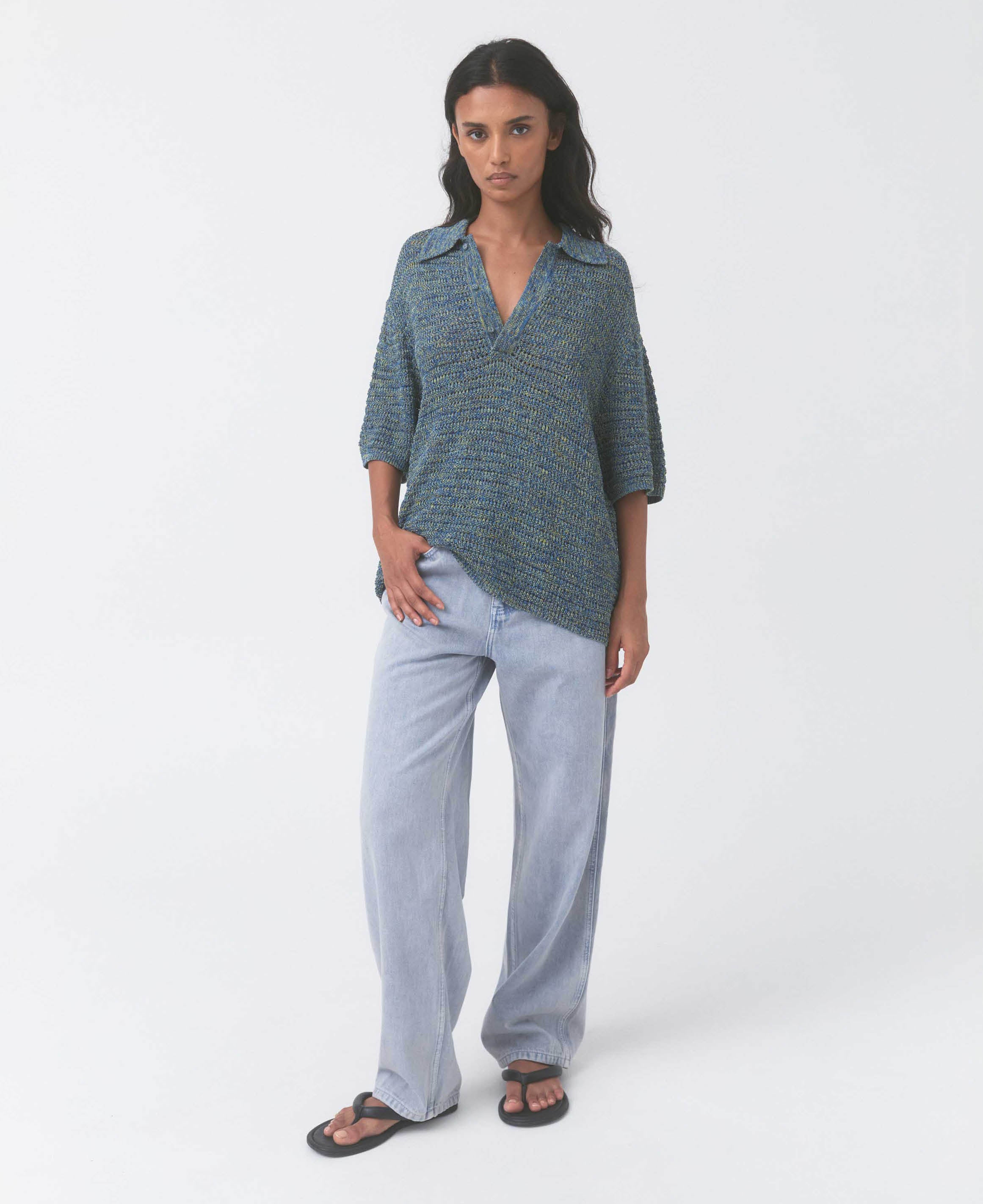VEGETABLE DYE UTILITY JEAN