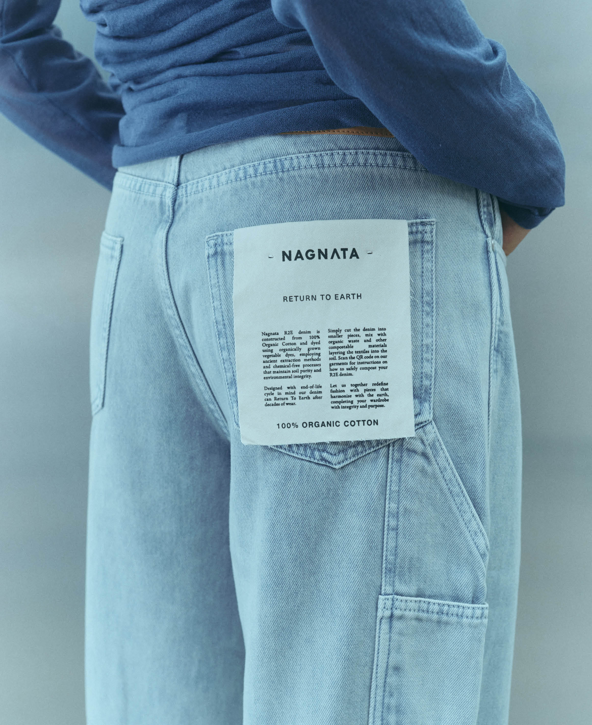 VEGETABLE DYE UTILITY JEAN