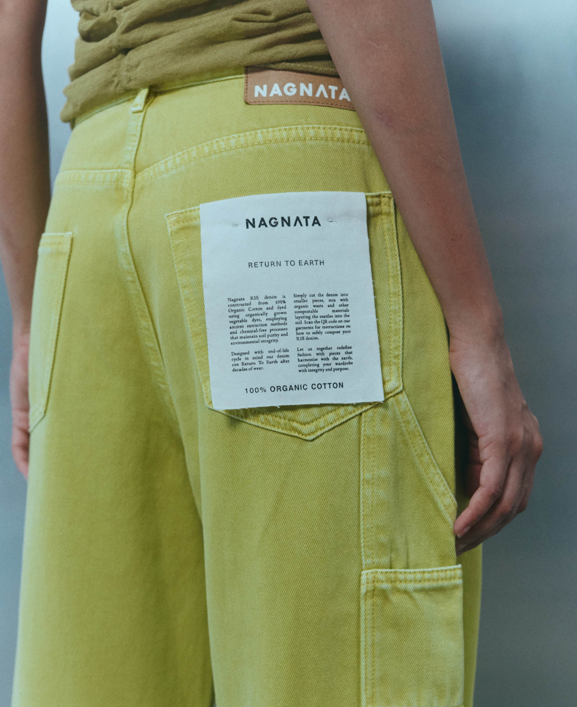 VEGETABLE DYE UTILITY JEAN