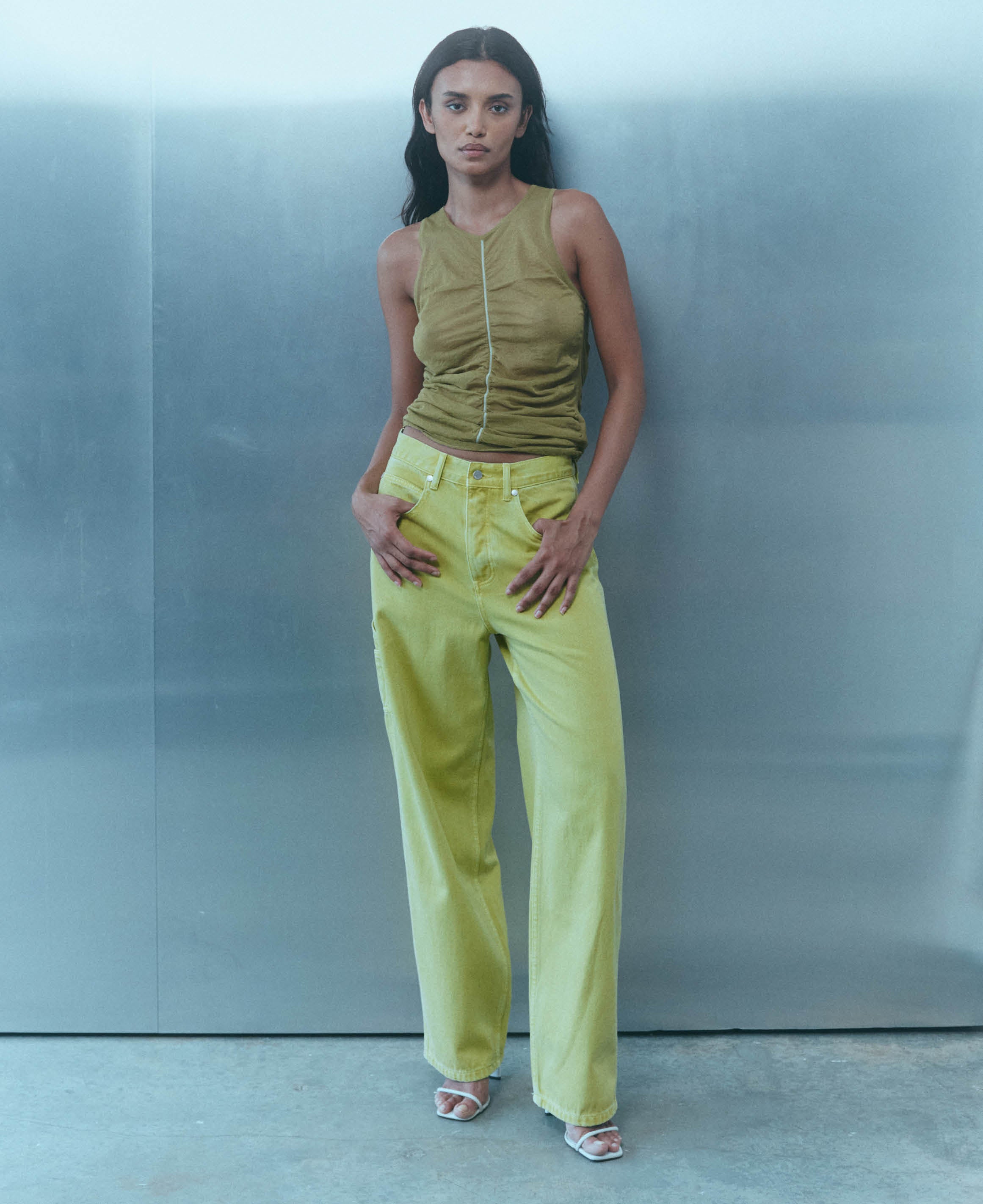 VEGETABLE DYE UTILITY JEAN