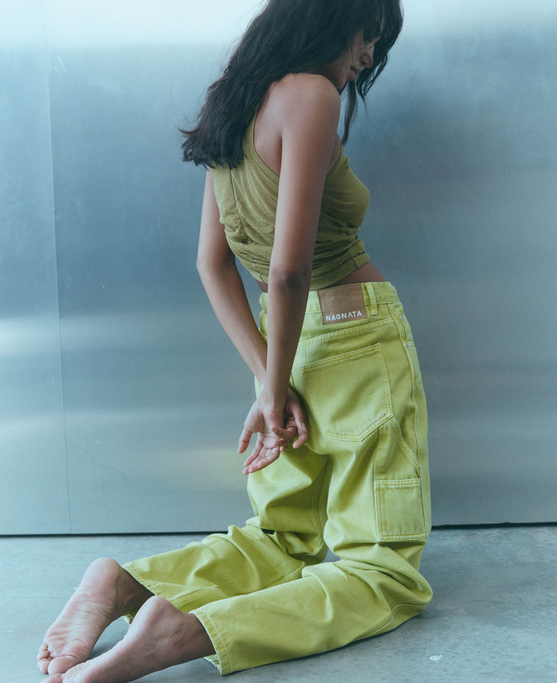 VEGETABLE DYE UTILITY JEAN