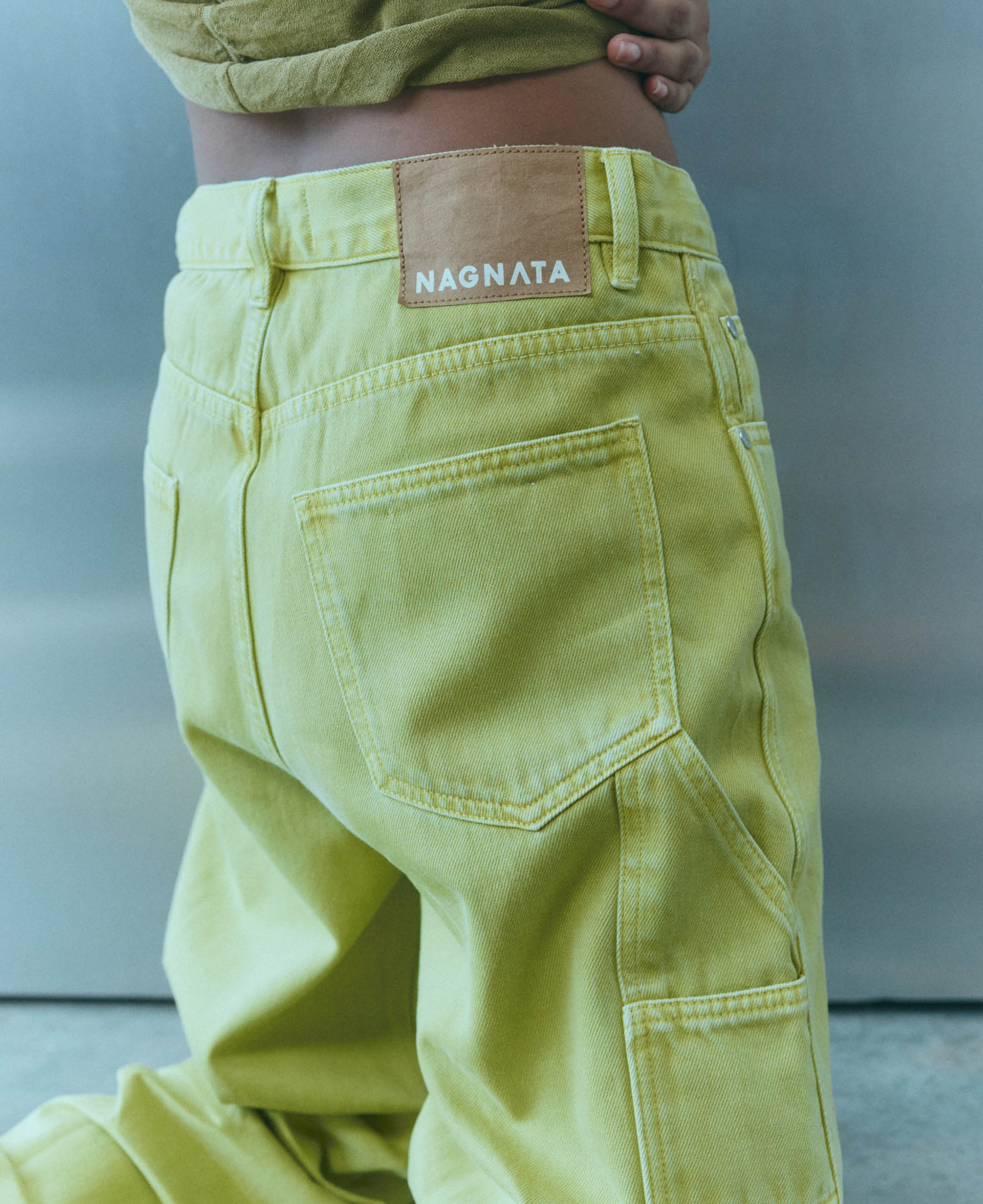 VEGETABLE DYE UTILITY JEAN