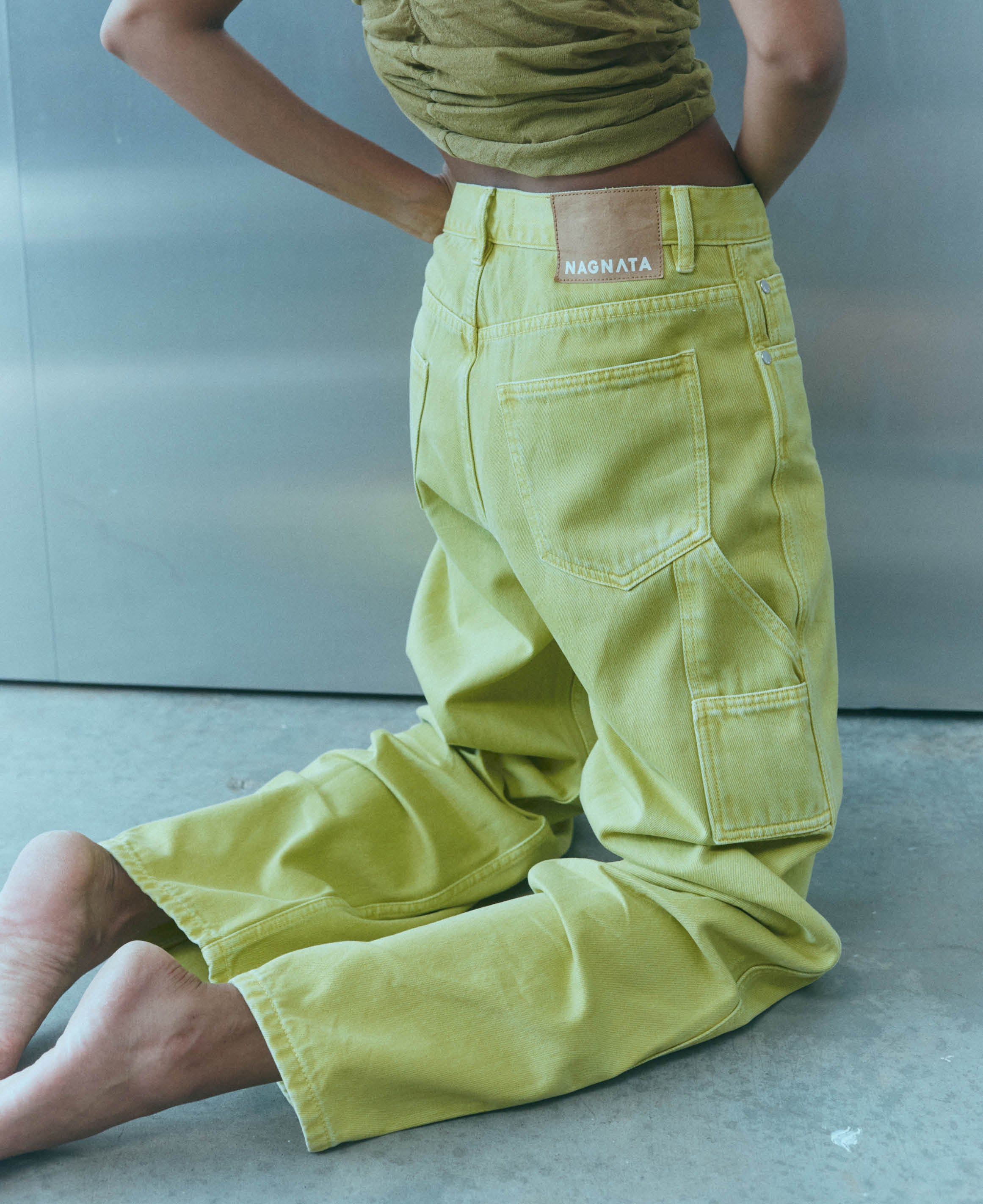 VEGETABLE DYE UTILITY JEAN
