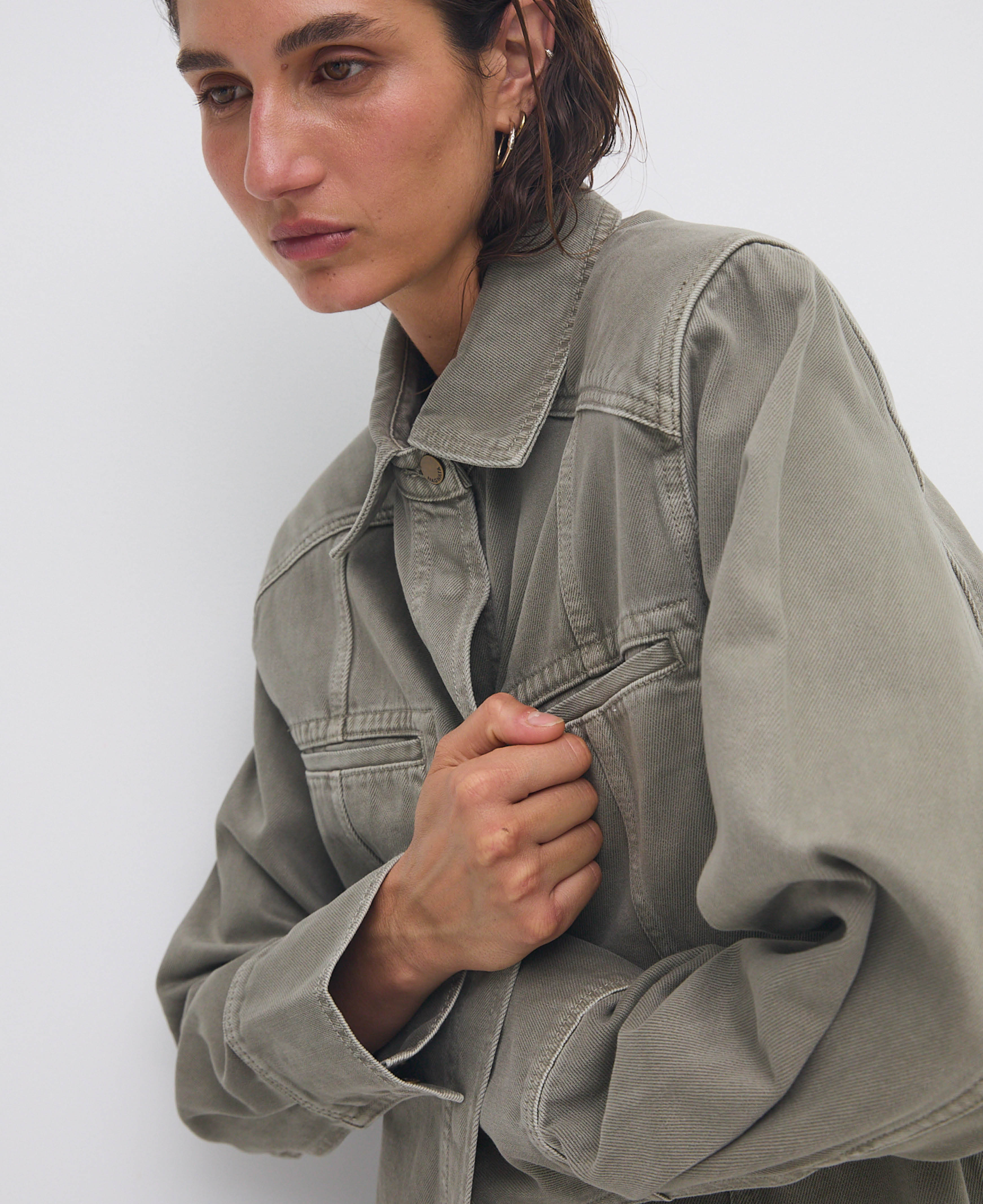 VEGETABLE DYE UTILITY JACKET