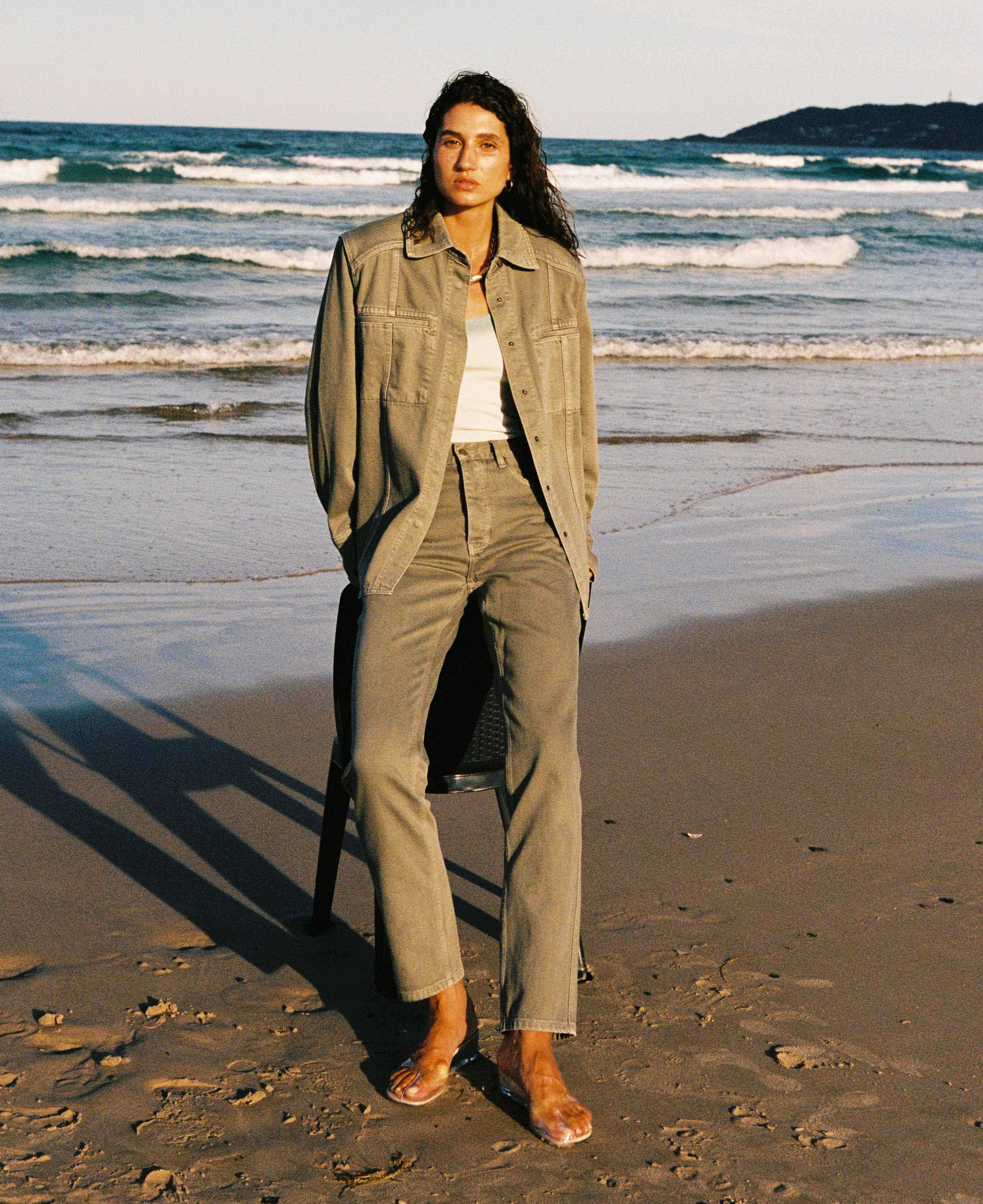 VEGETABLE DYE UTILITY JACKET