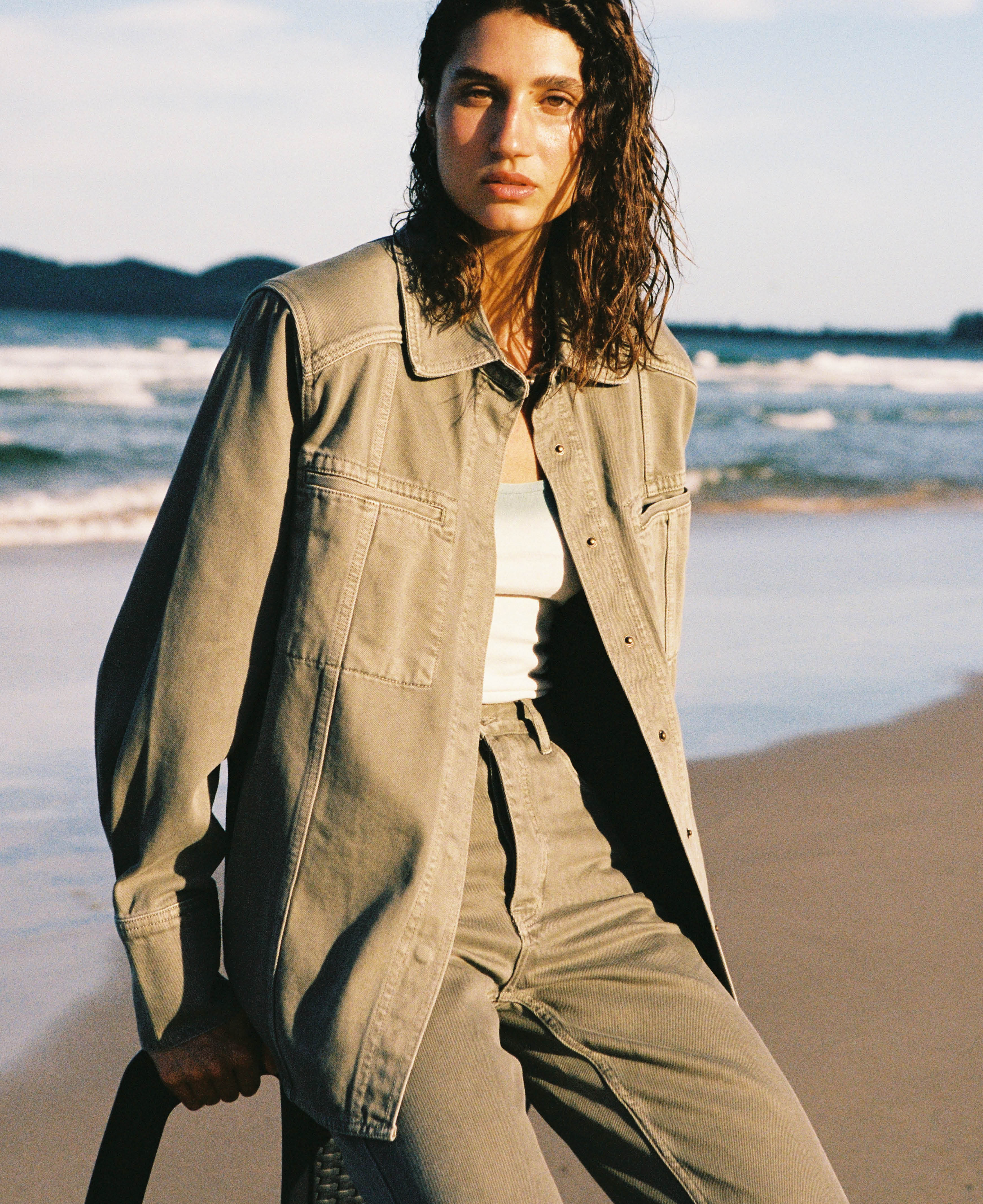 VEGETABLE DYE UTILITY JACKET