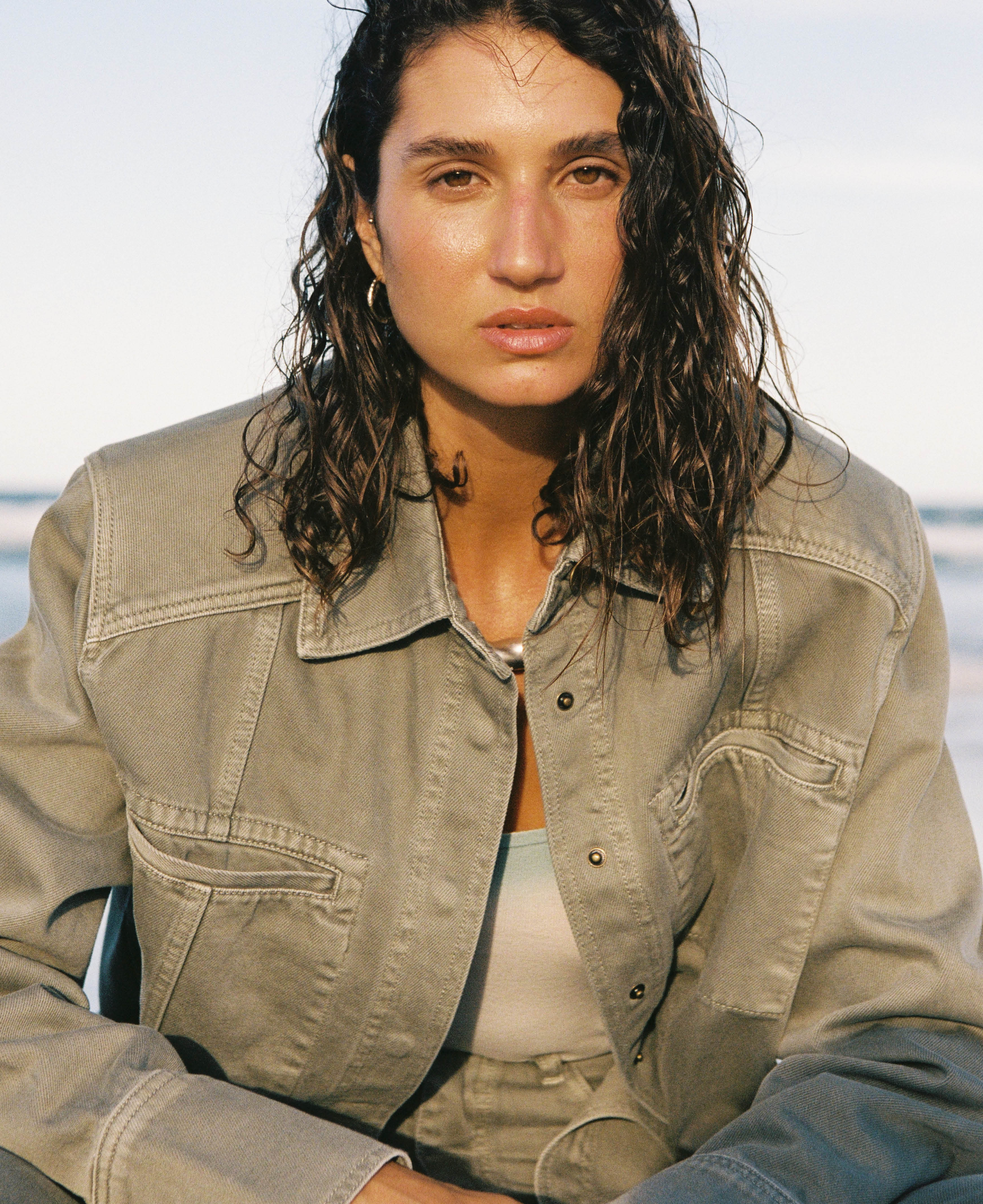 VEGETABLE DYE UTILITY JACKET