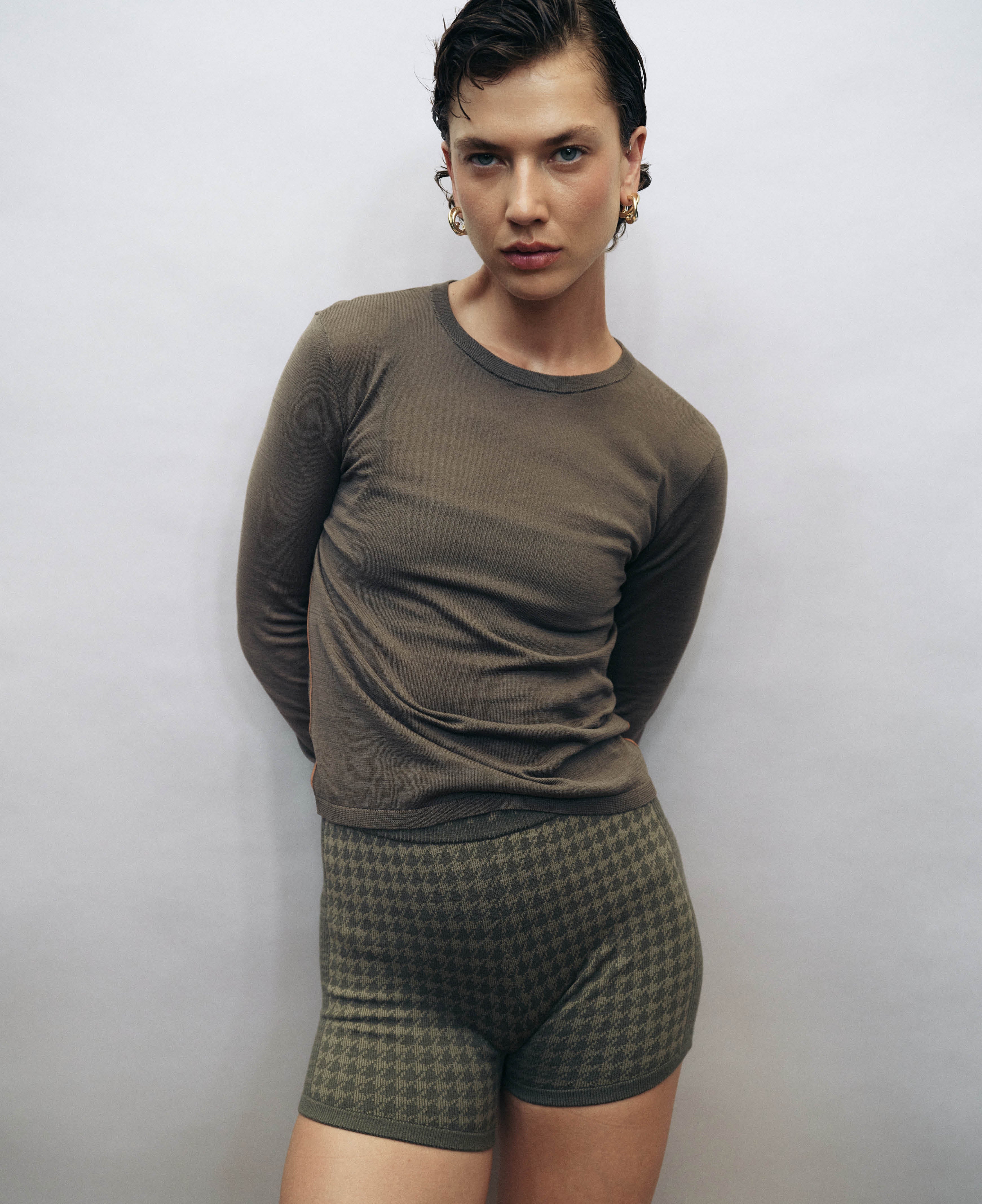 CHECKED OUT KNIT SHORT 2.0