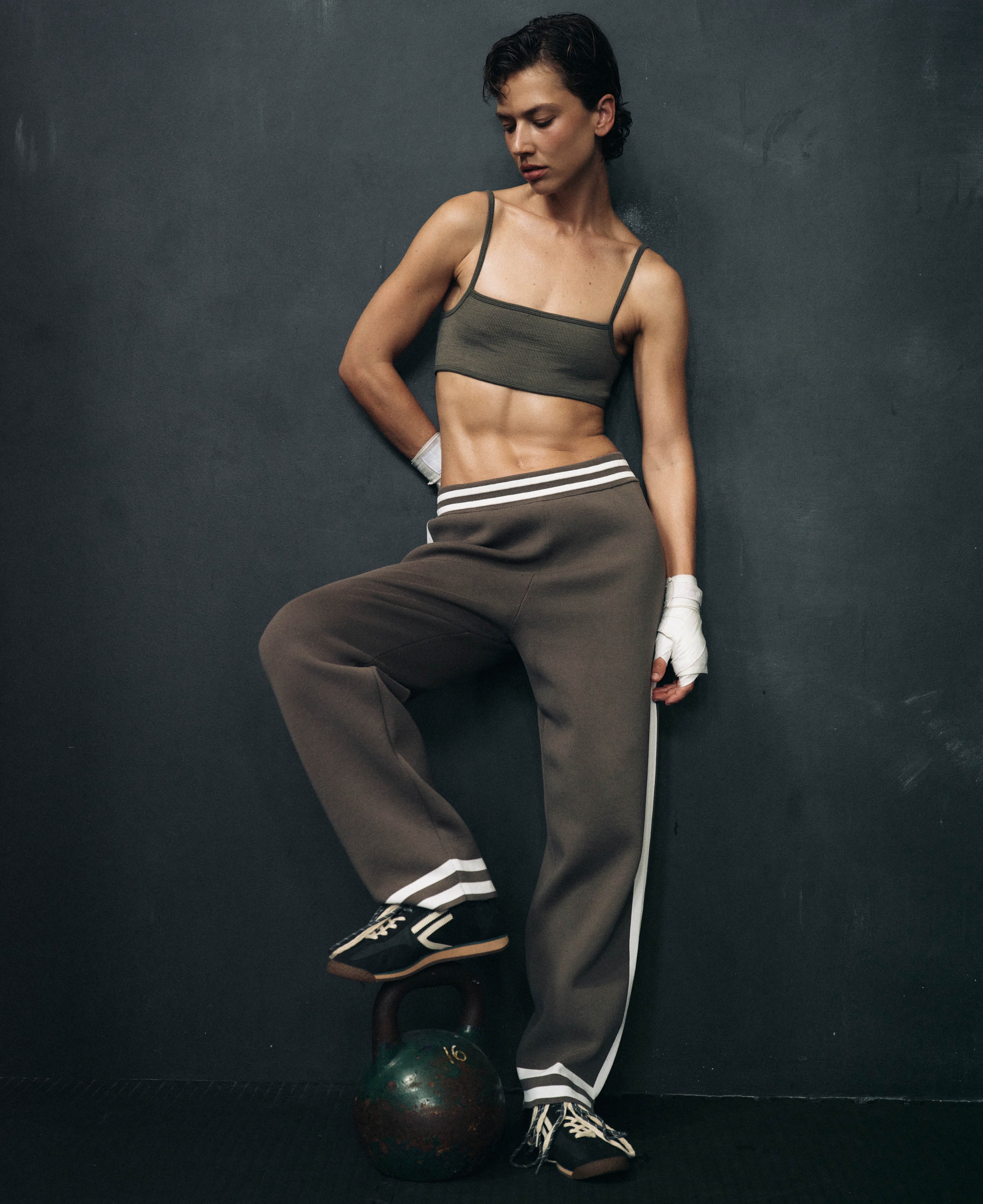 STRAP BACK WOOL BRALET