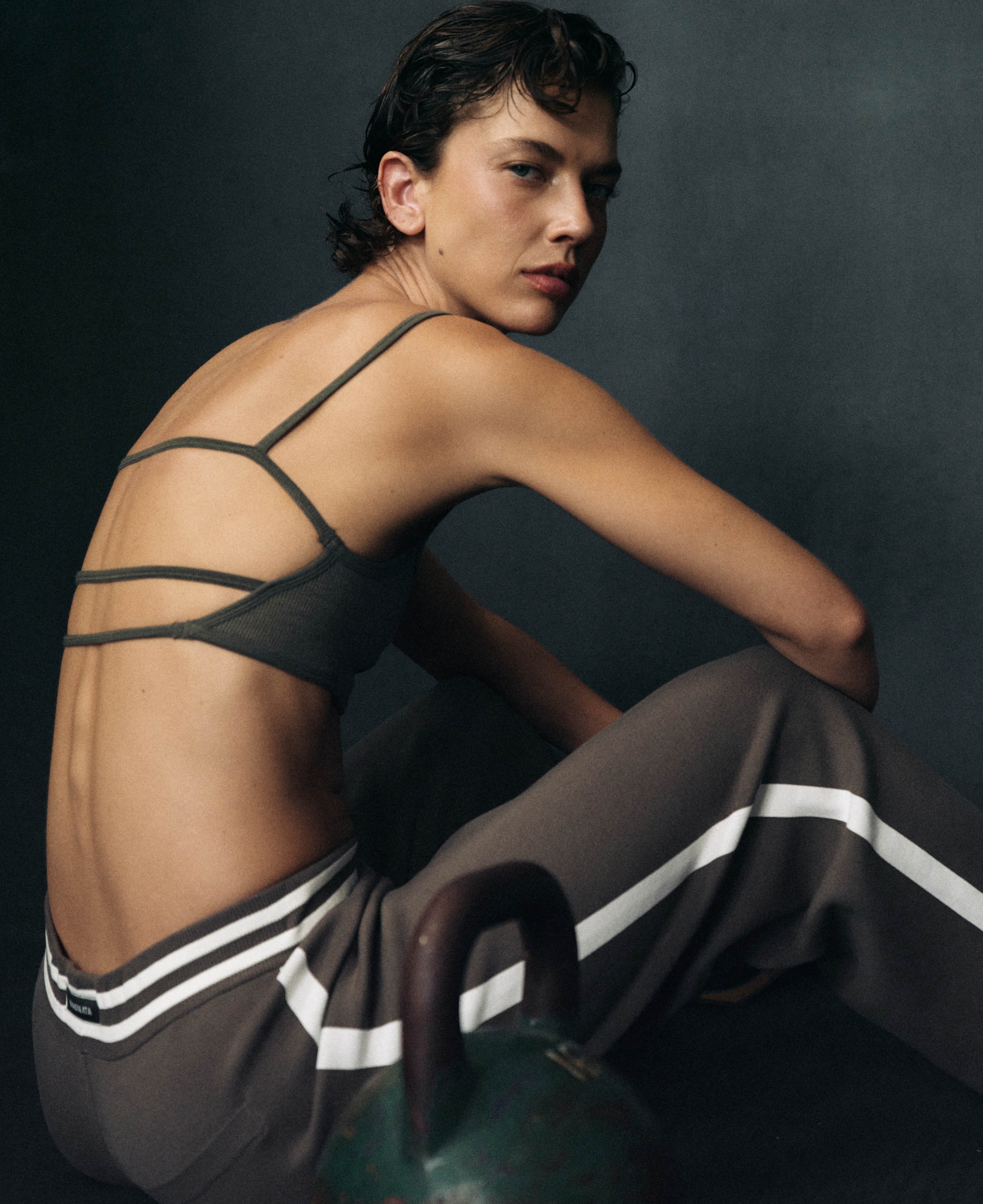 STRAP BACK WOOL BRALET