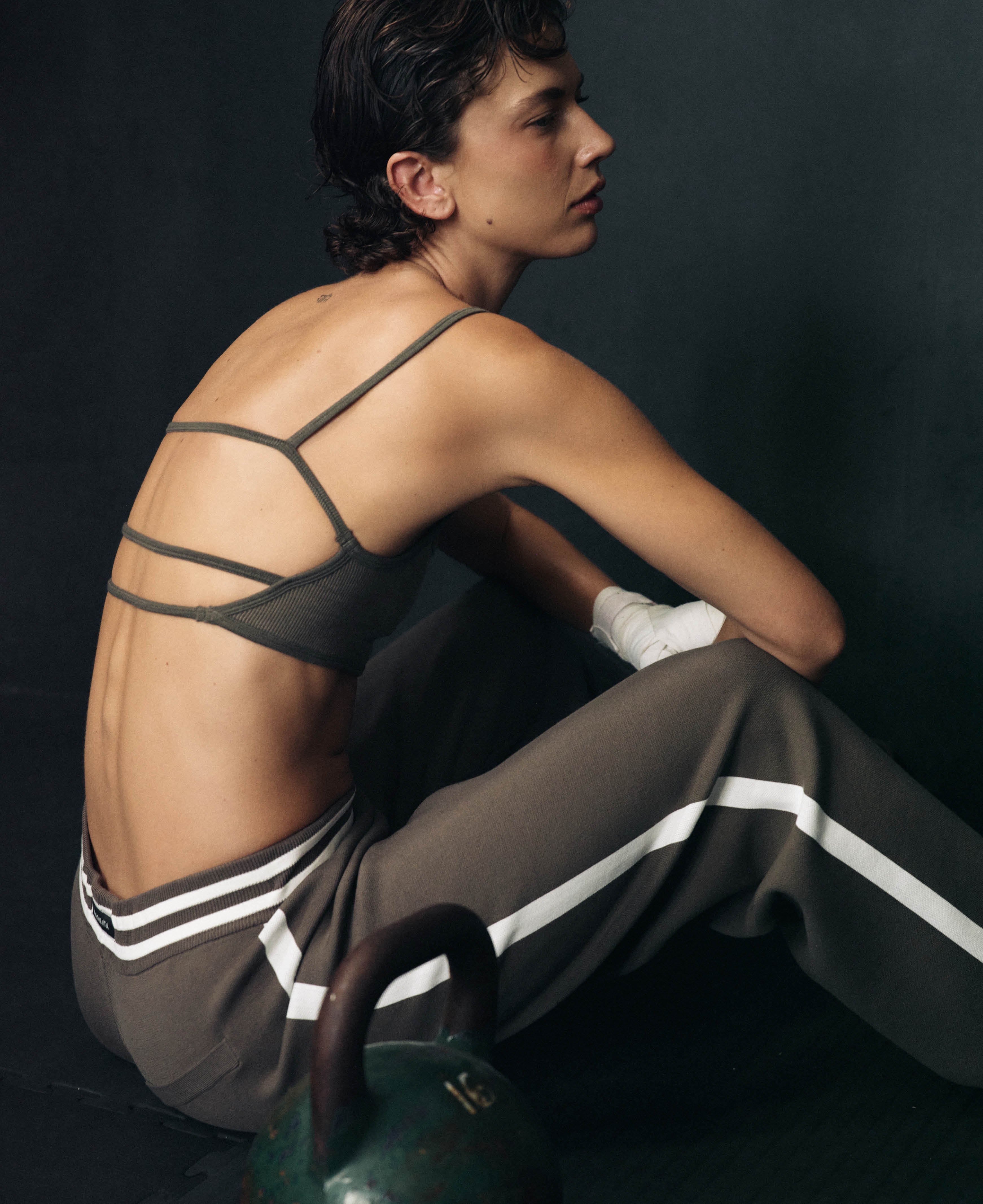 STRAP BACK WOOL BRALET