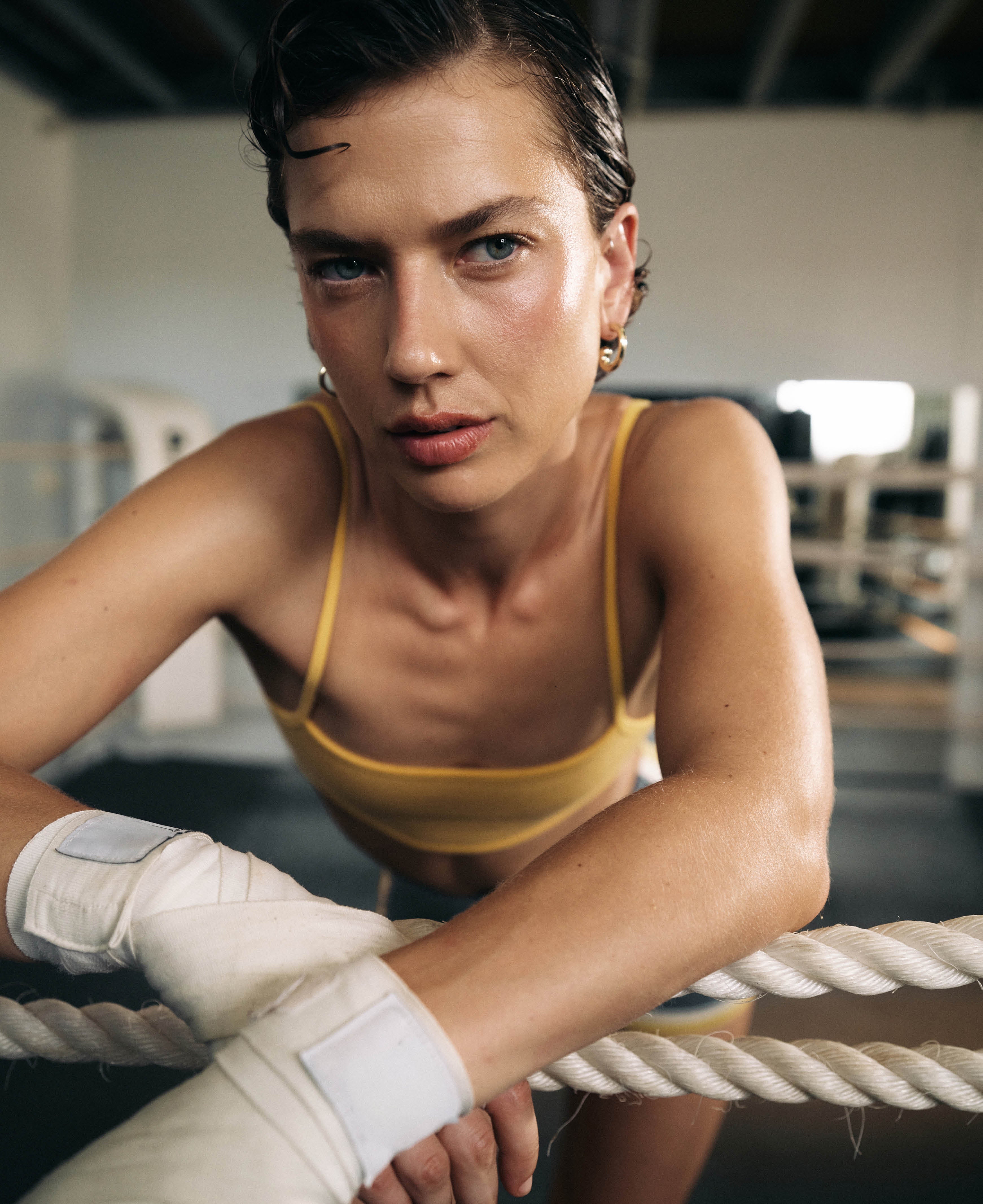 STRAP BACK WOOL BRALET