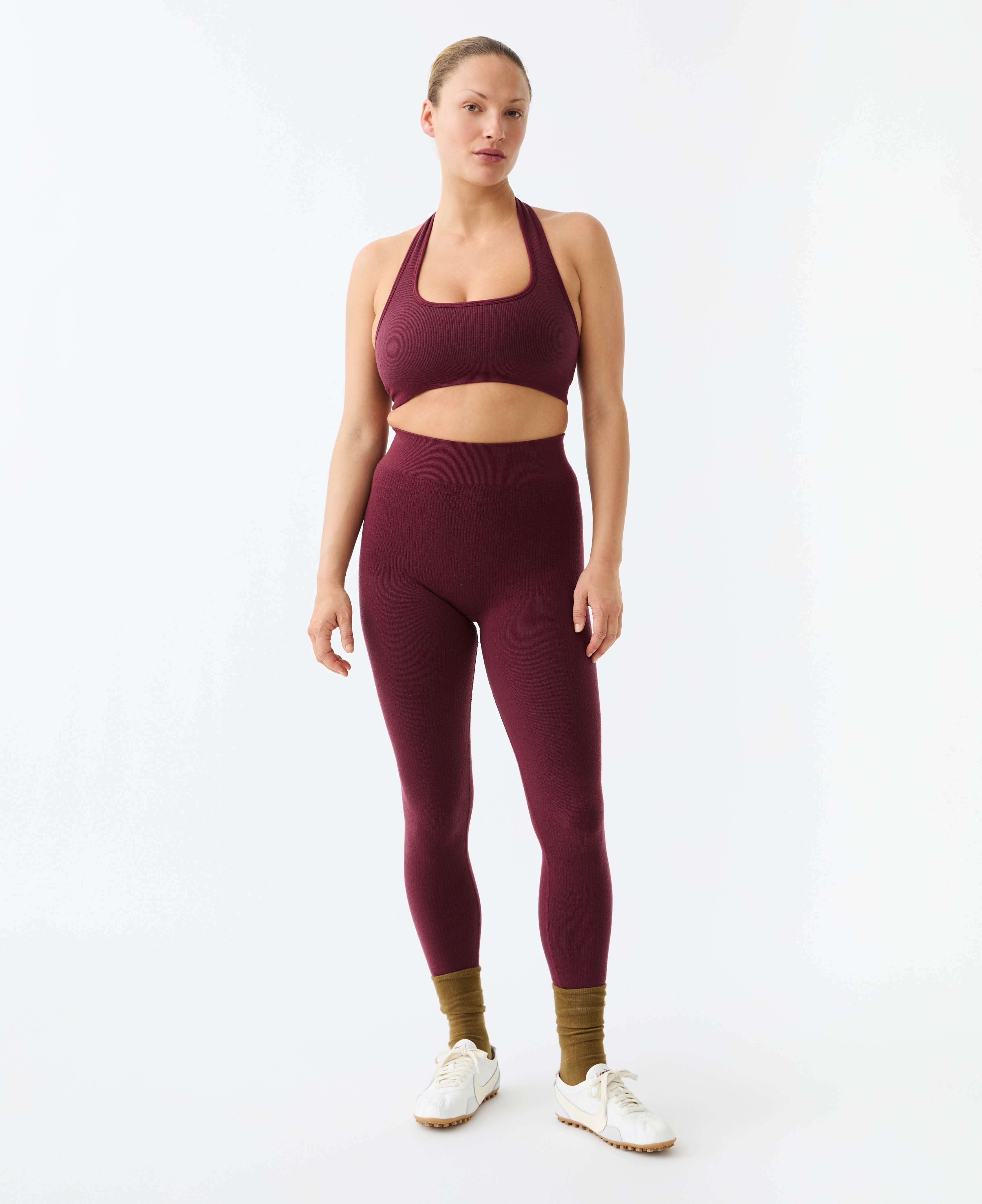CLASSIC WOOL RIB LEGGING