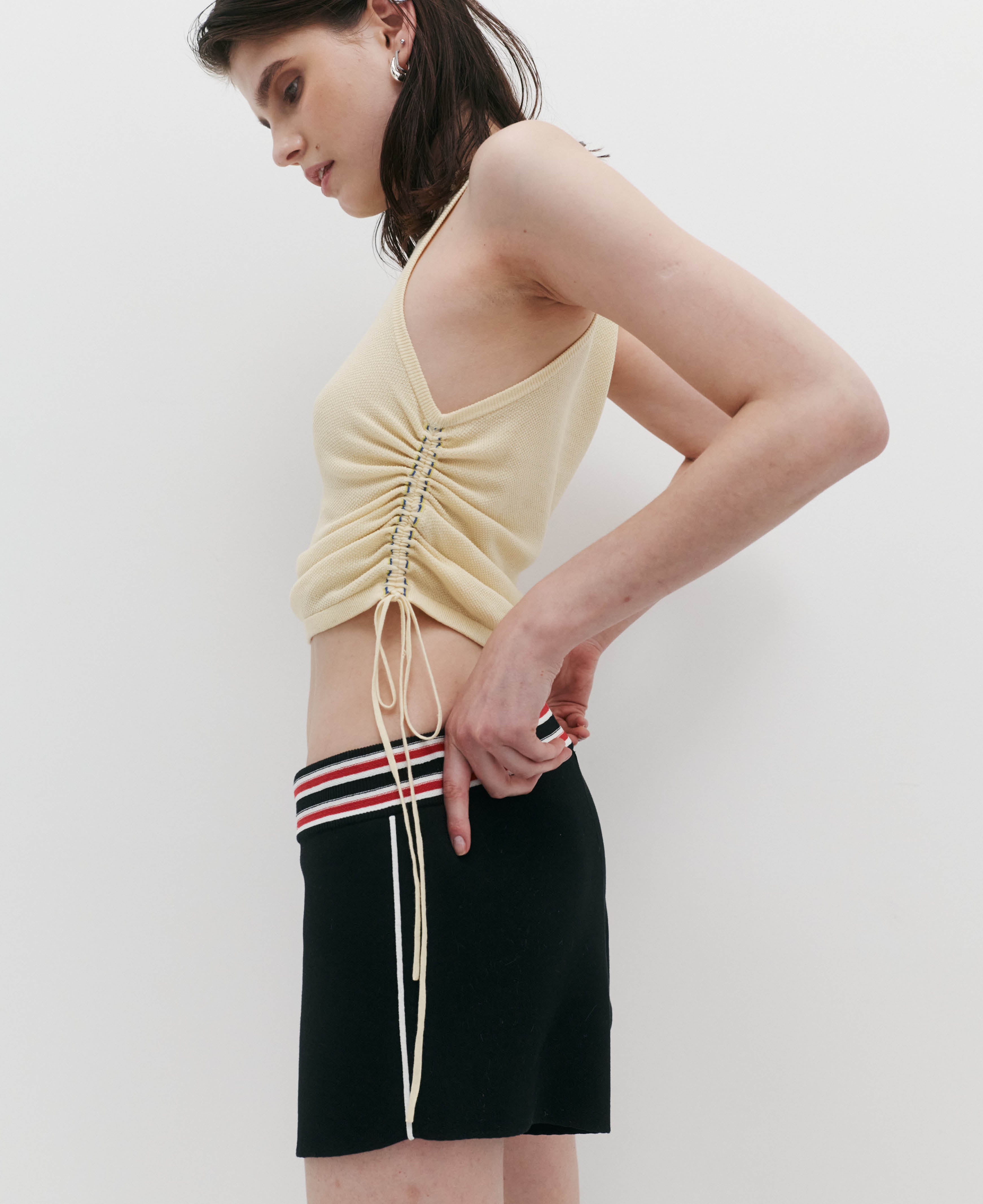 ORGANIC RUCHED TANK