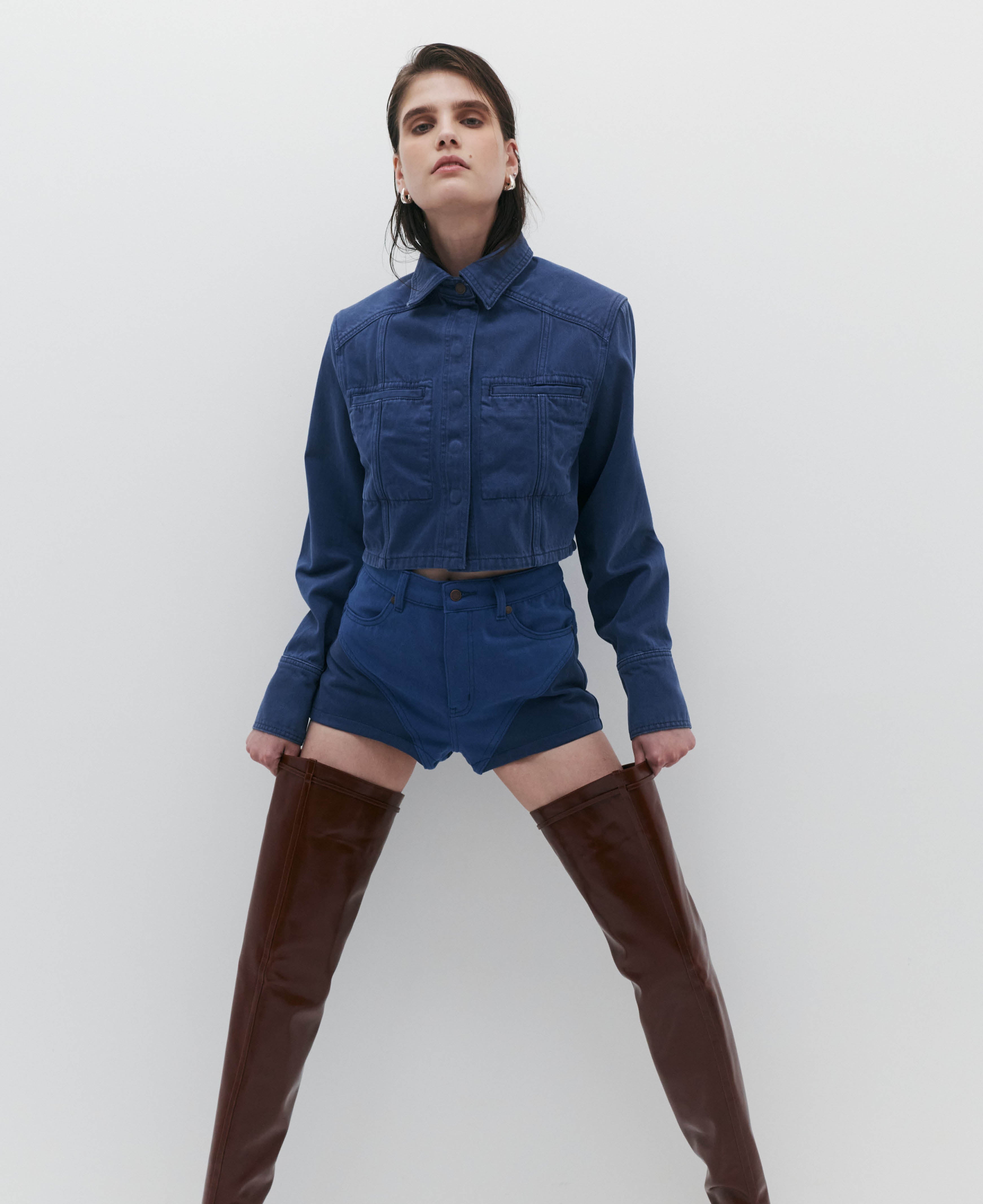 VEGETABLE DYE YUKI SHORT