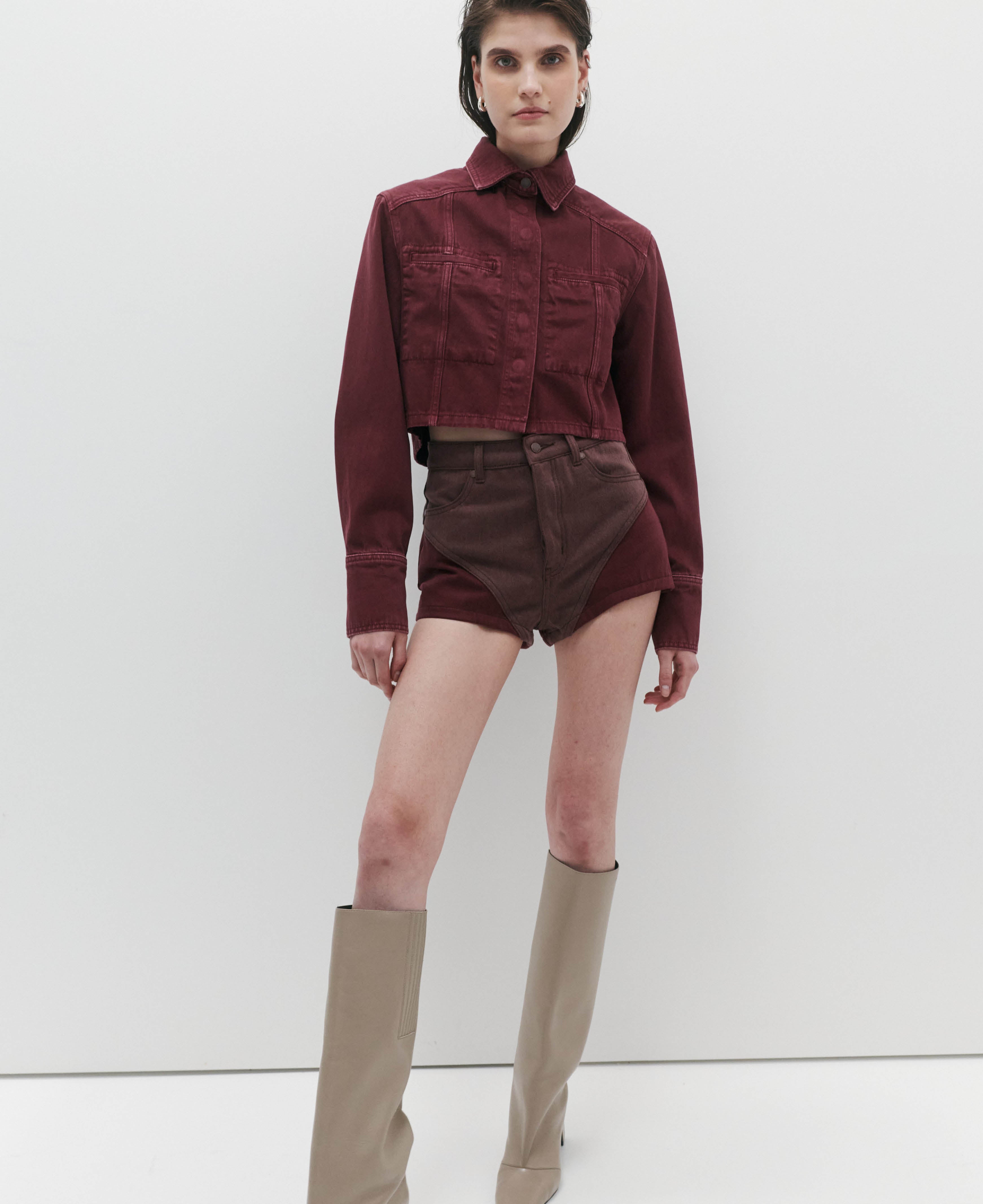 VEGETABLE DYE YUKI SHORT