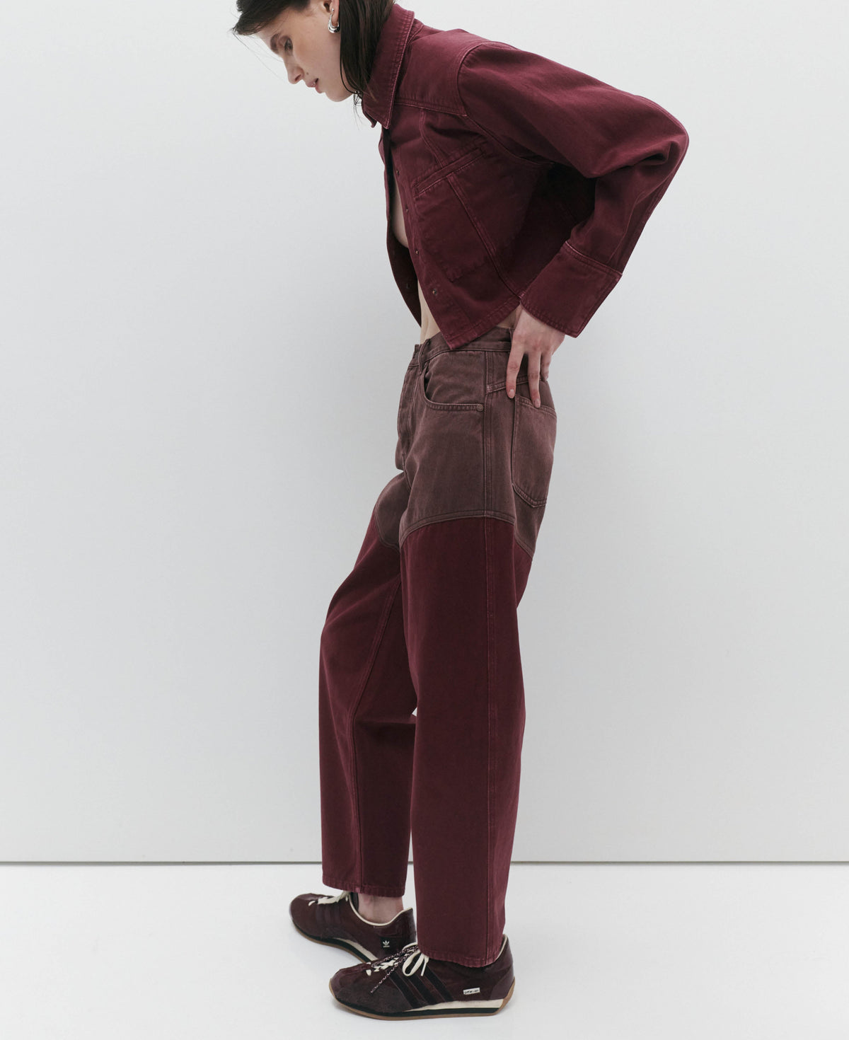 VEGETABLE DYE TAPERED JEAN