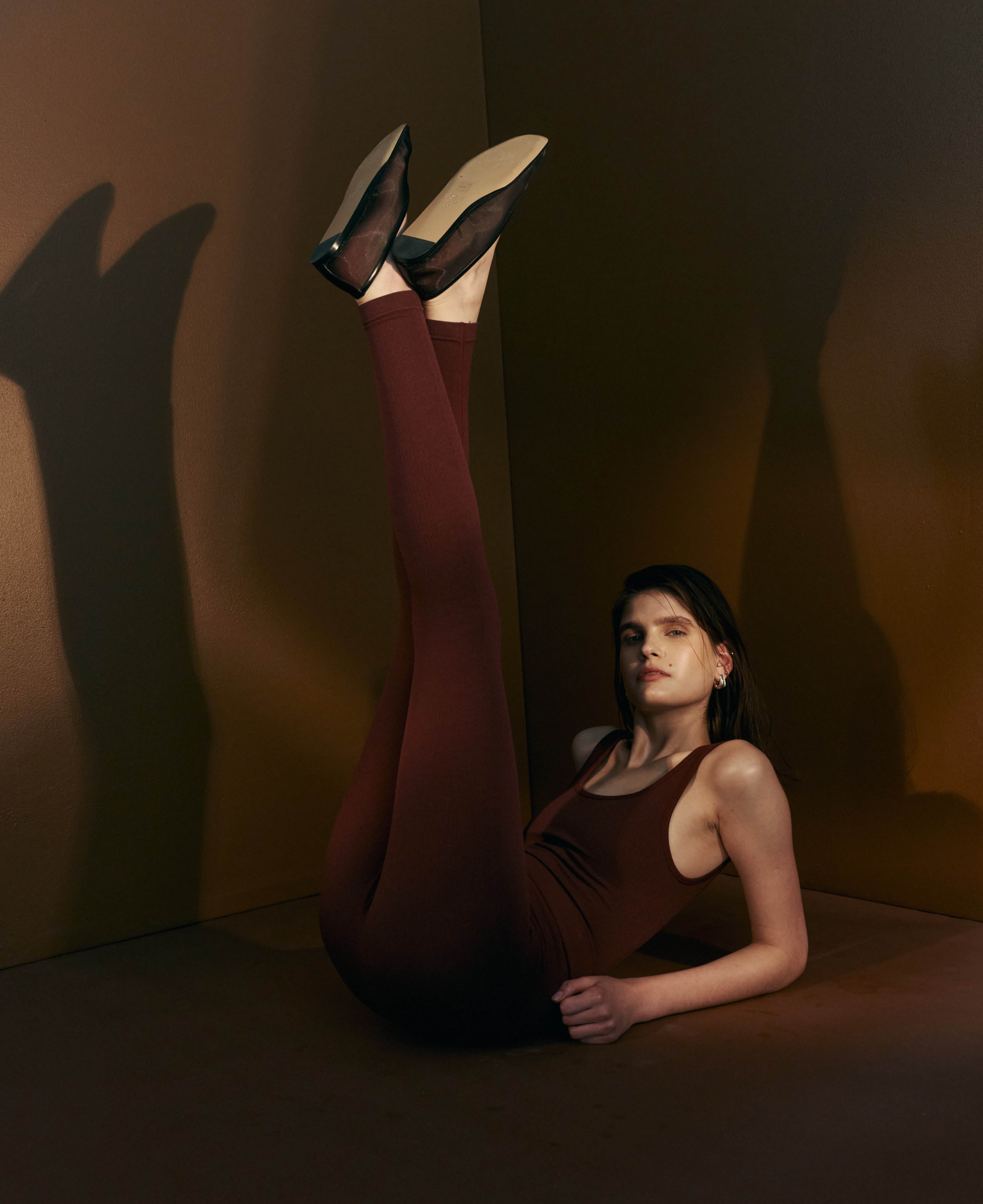 CLASSIC WOOL RIB LEGGING
