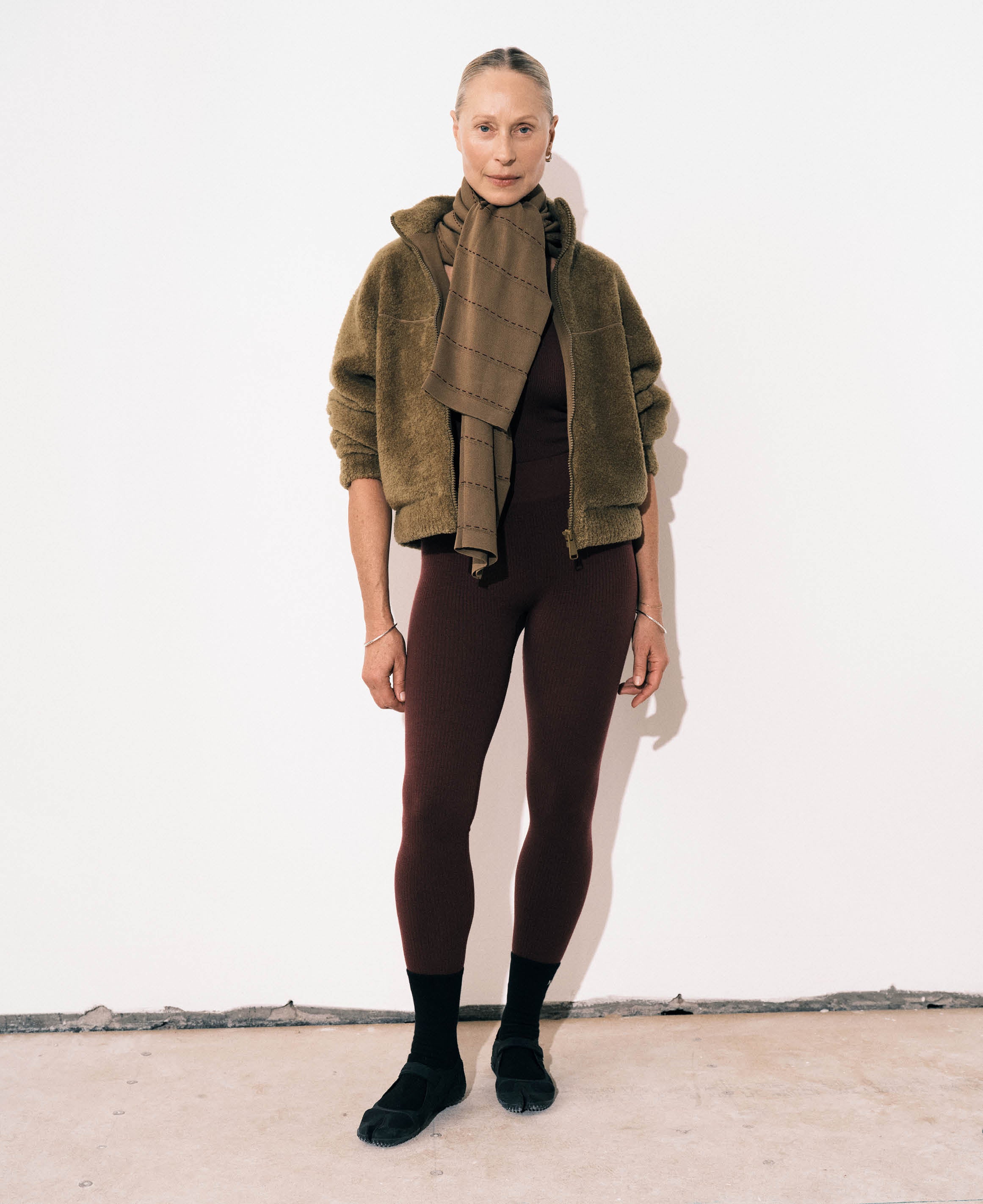 CLASSIC WOOL RIB LEGGING