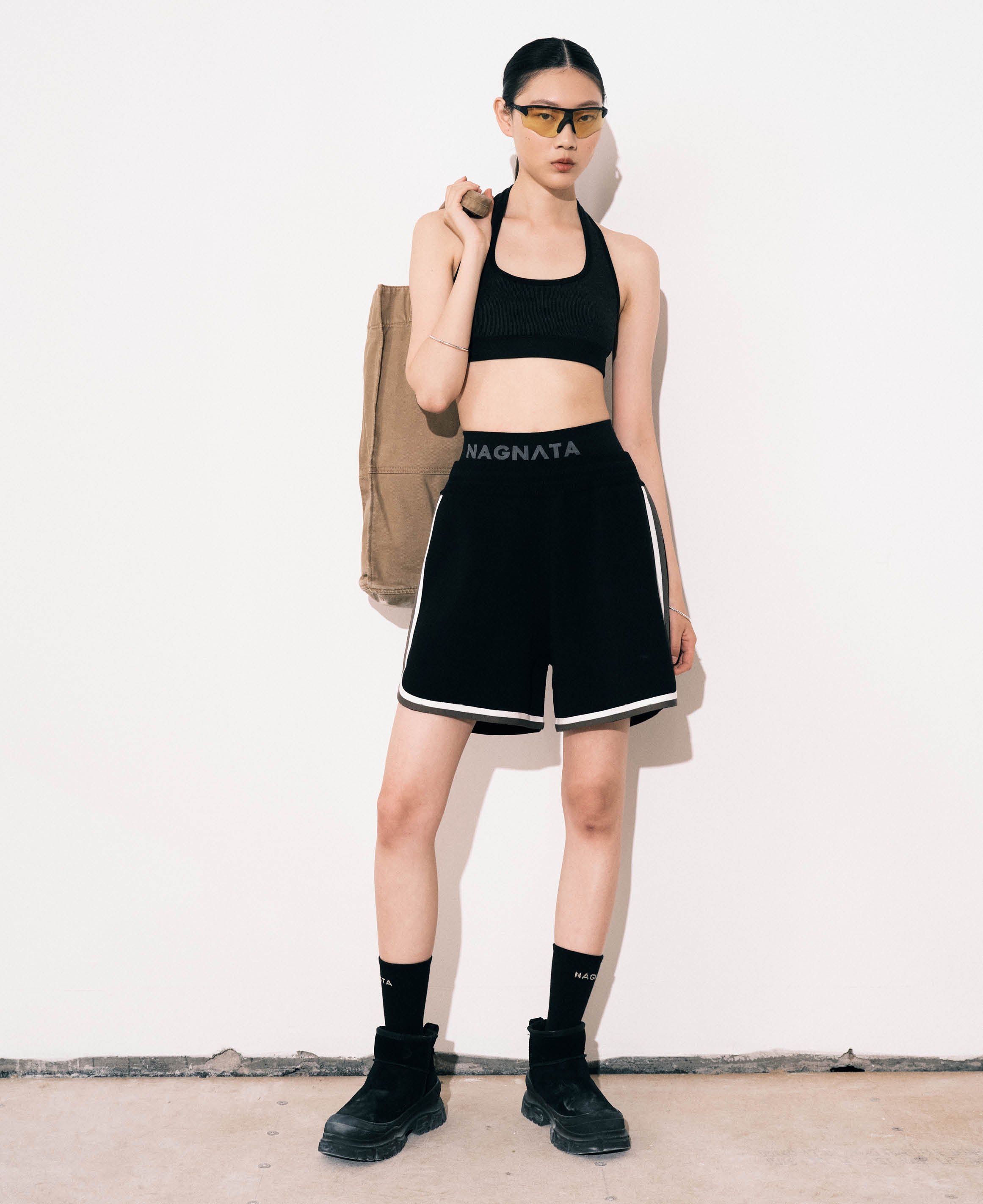 HALTER WOOL BRALET