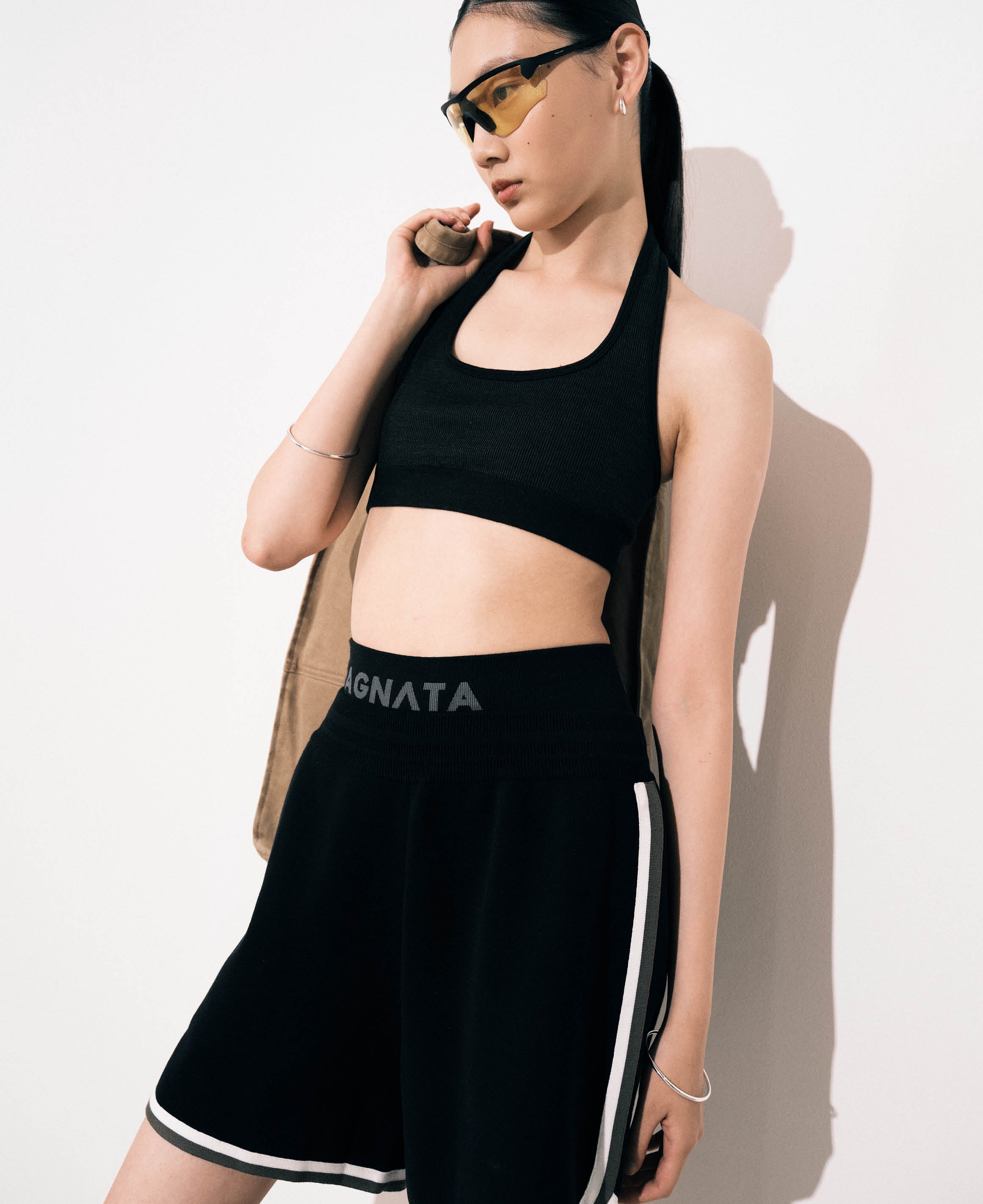 HALTER WOOL BRALET