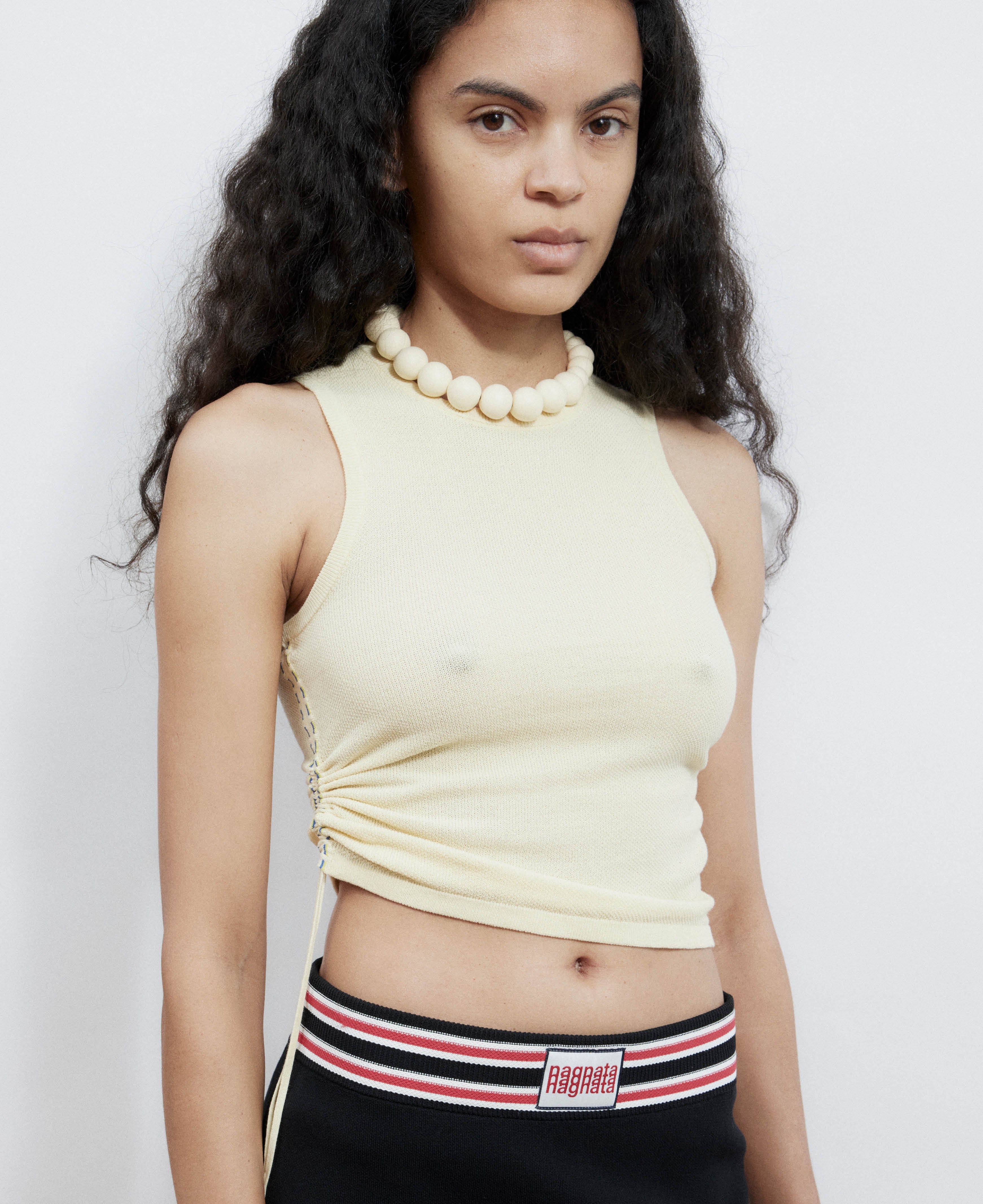ORGANIC RUCHED TANK
